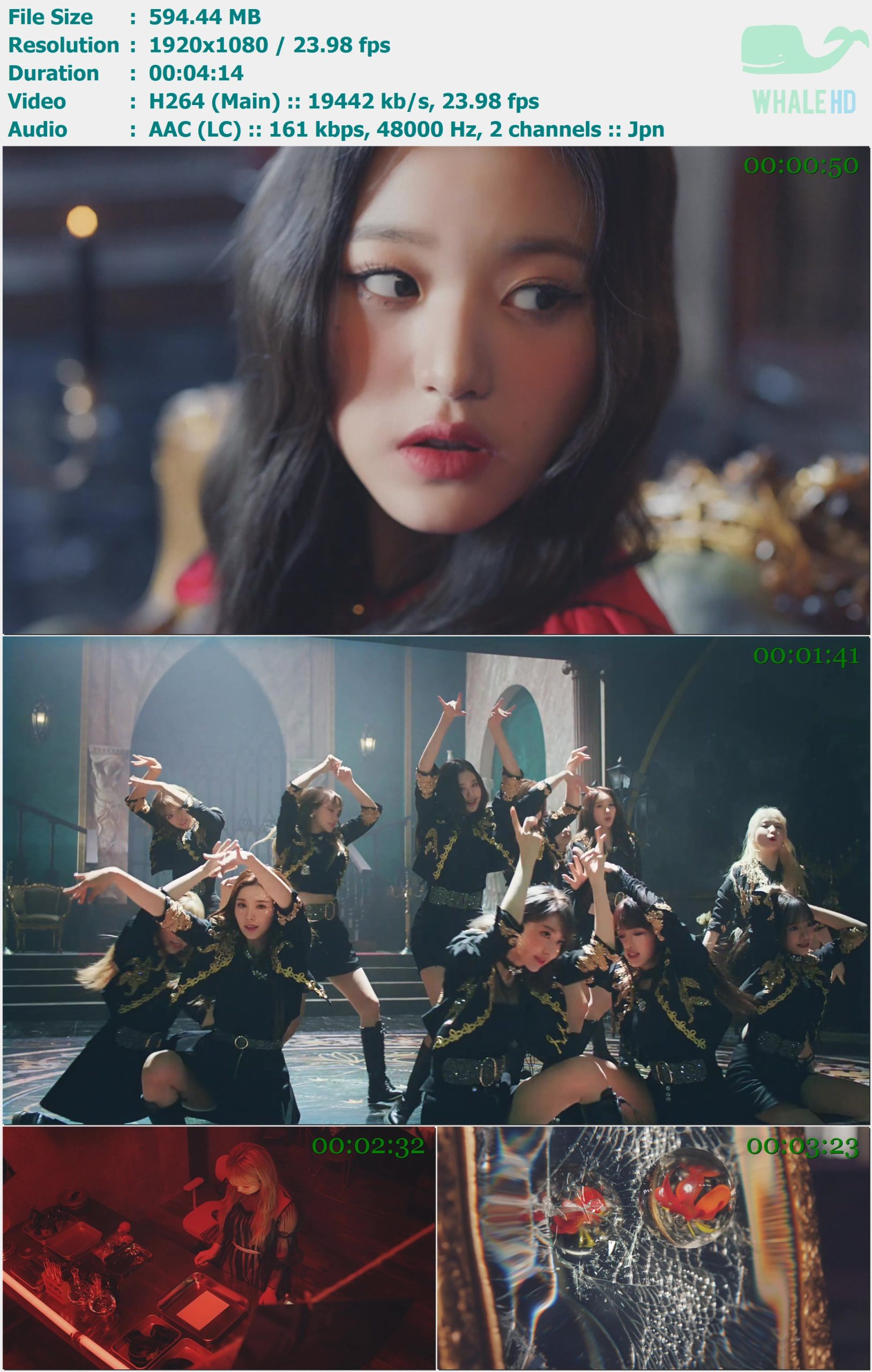 IZ*ONE (IZONE) - Vampire 2019 MasterRip 1080p H264 - 594.44MB