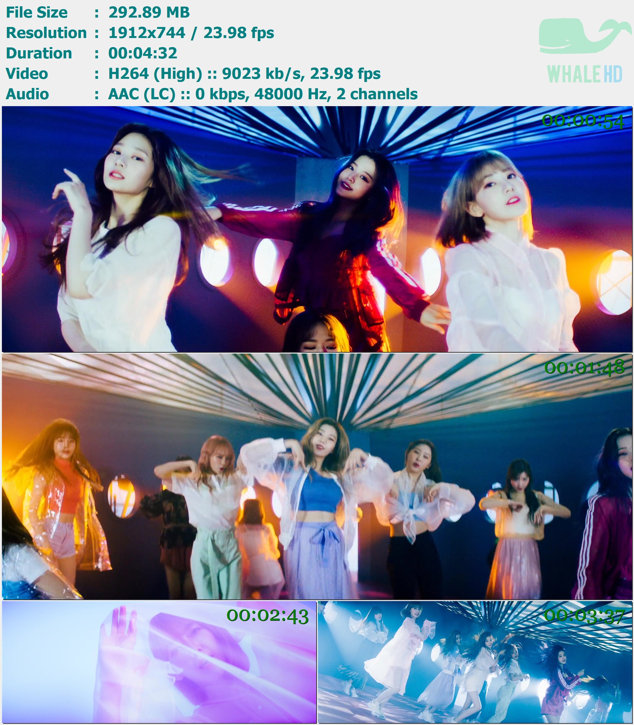 IZ*ONE (IZONE) - Buenos Aires 2019 AM 744p H264 - 292.89MB