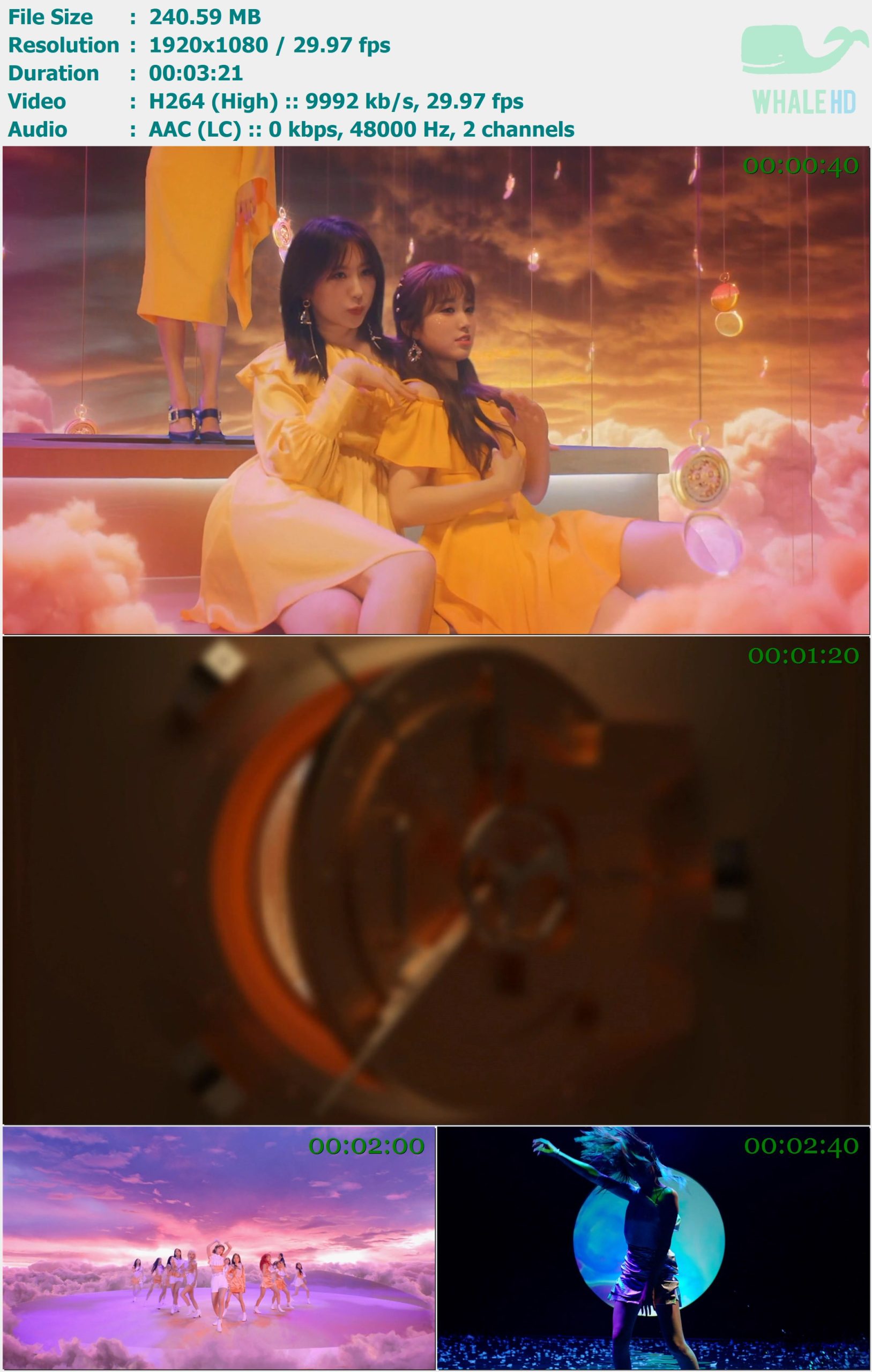 IZ*ONE (IZONE) - Secret Story of the Swan 2020 AM 1080p H264 - 240.59MB