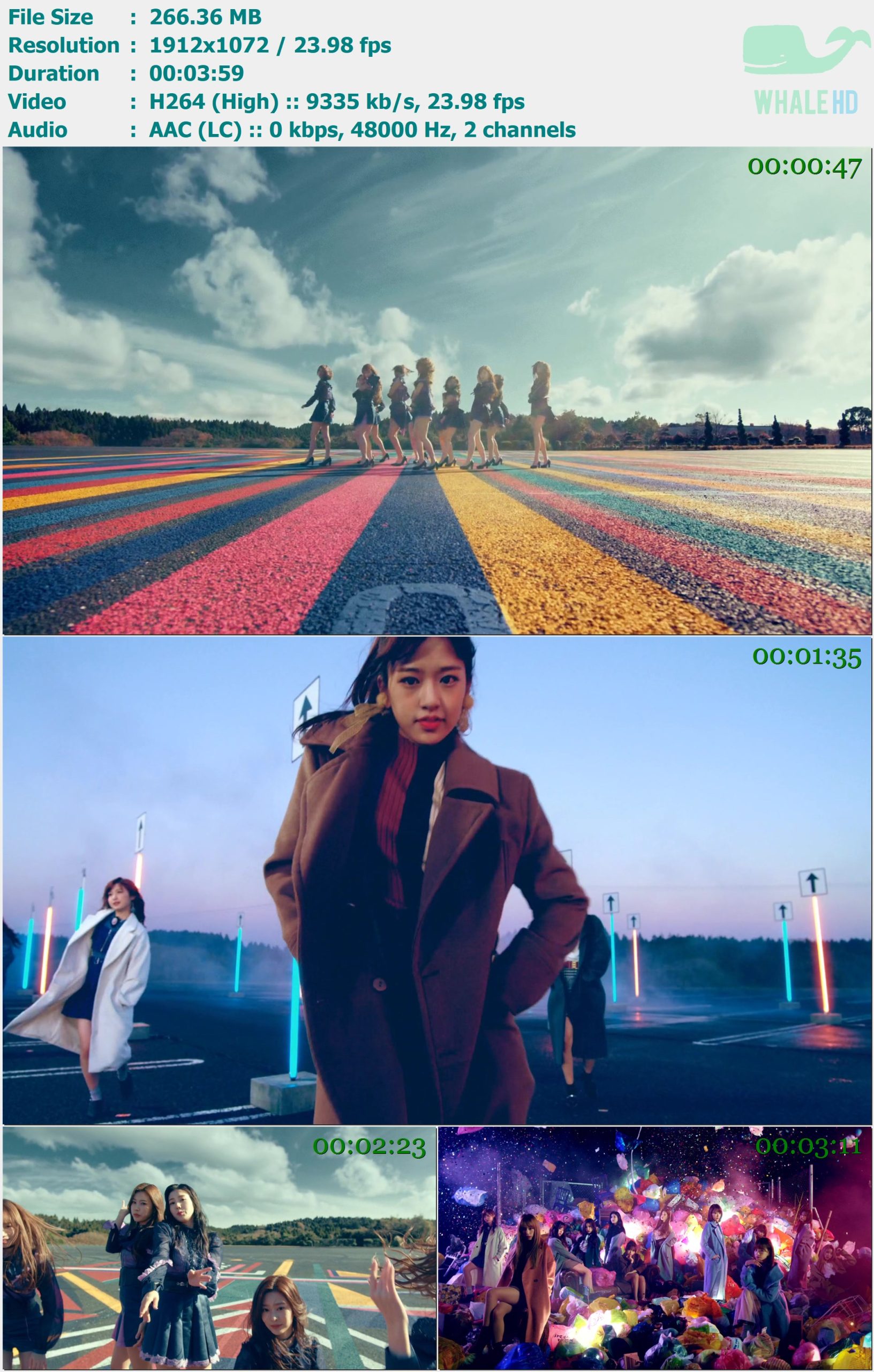 IZ*ONE (IZONE) - Sukito Iwasetai 2019 AM 1072p H264 - 266.36MB