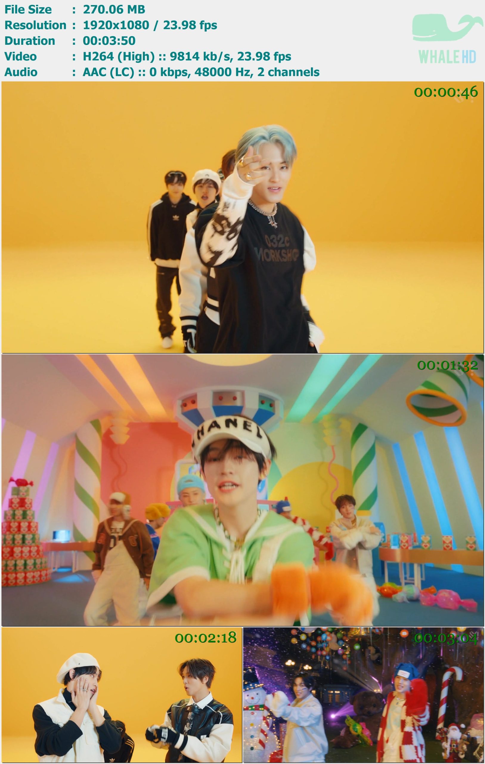 NCT DREAM - Candy (Performance Version) 2022 AM 1080p H264 - 270.06MB