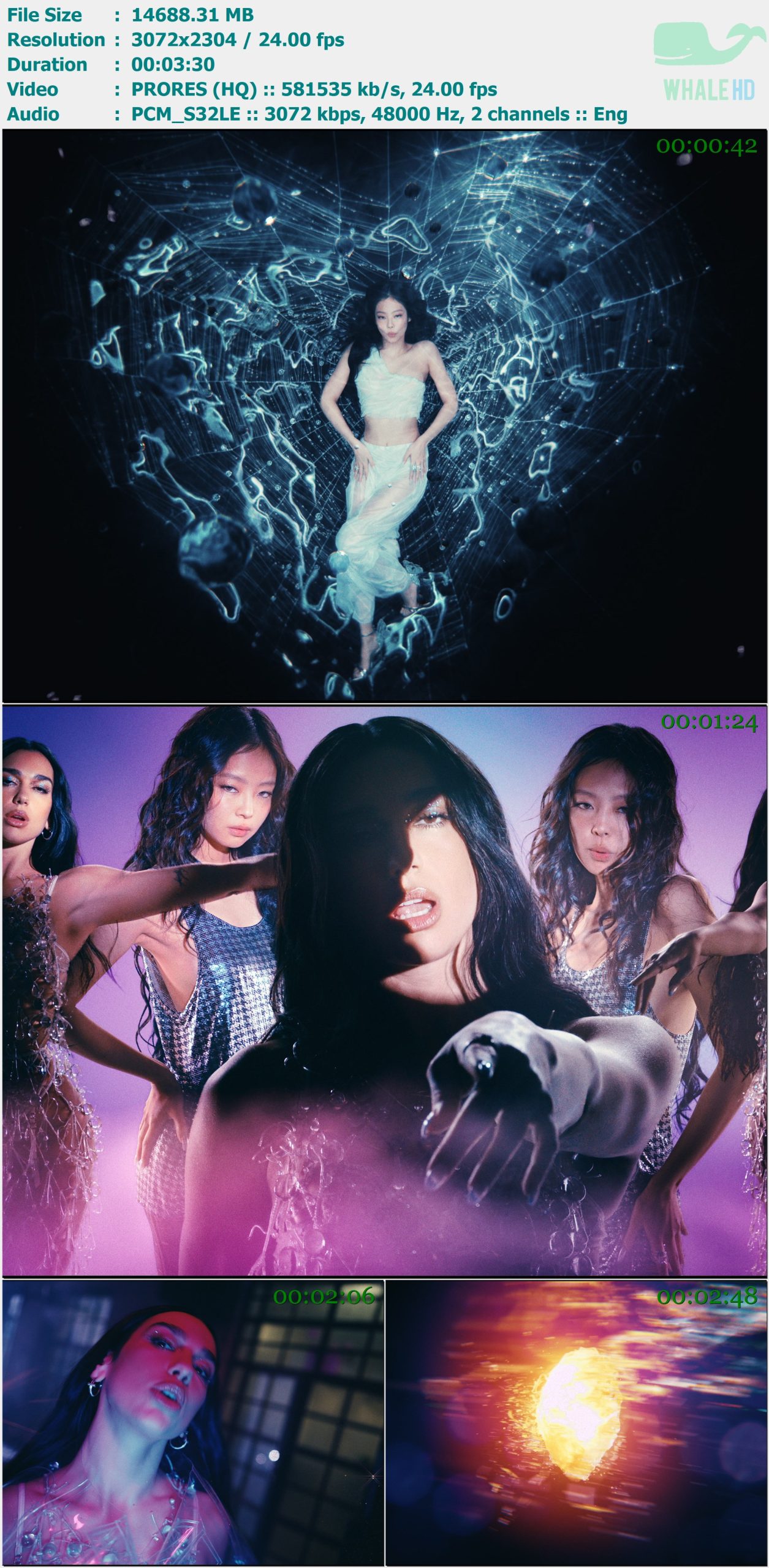 Jennie & Dua Lipa - Handlebars 2025 Master 2304p ProRes - 14.34GB