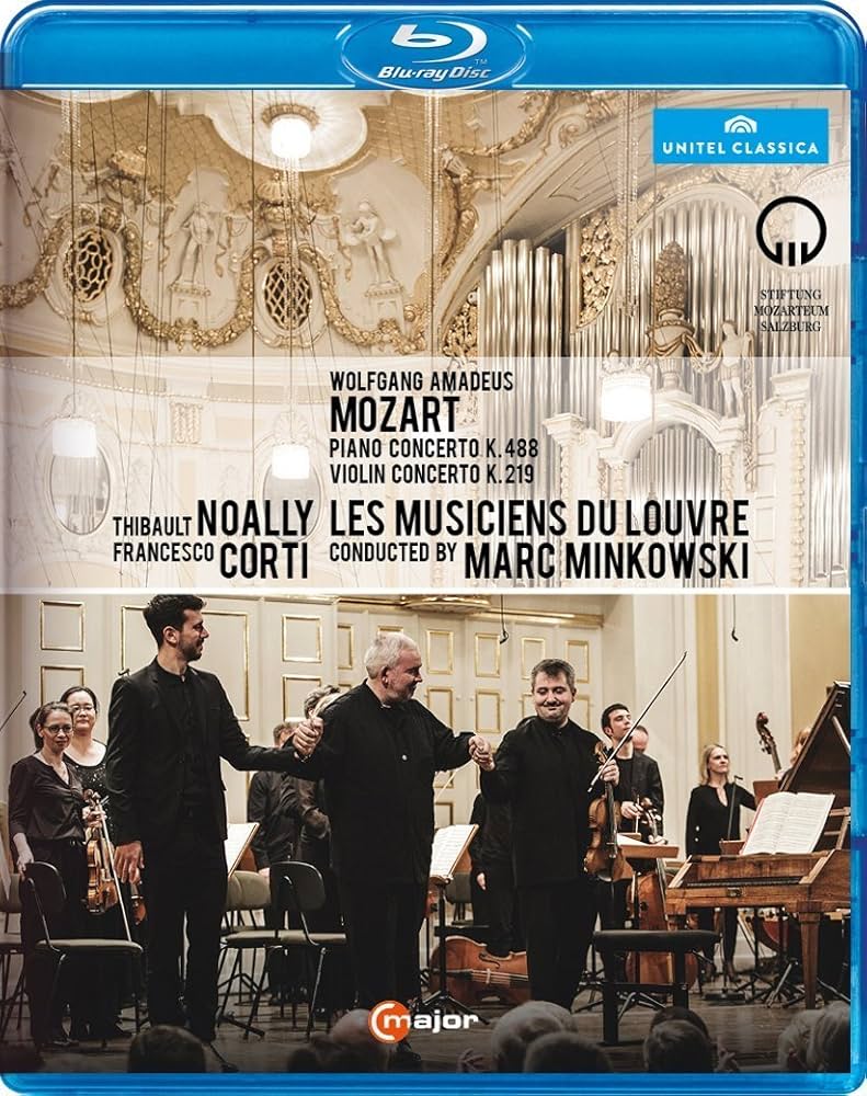 Mozart - Piano & Violin Concertos (Thibault Noally, Francesco Corti, Les Musiciens du Louvre, Marc Minkowski) 2016 BD蓝光原盘 1080i H264 - 21.63GB