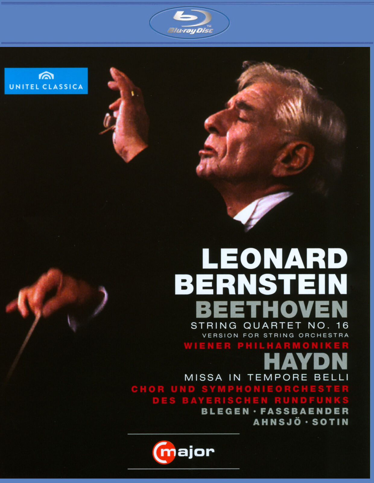 Beethoven - String Quartet No.16 & Haydn - Missa in Tempore Belli (Leonard Bernstein, Vienna Philharmonic Orchestra, Bavarian Radio Symphony Chorus and Orchestra) 2012 BD蓝光原盘 1080i H264 - 21.19GB
