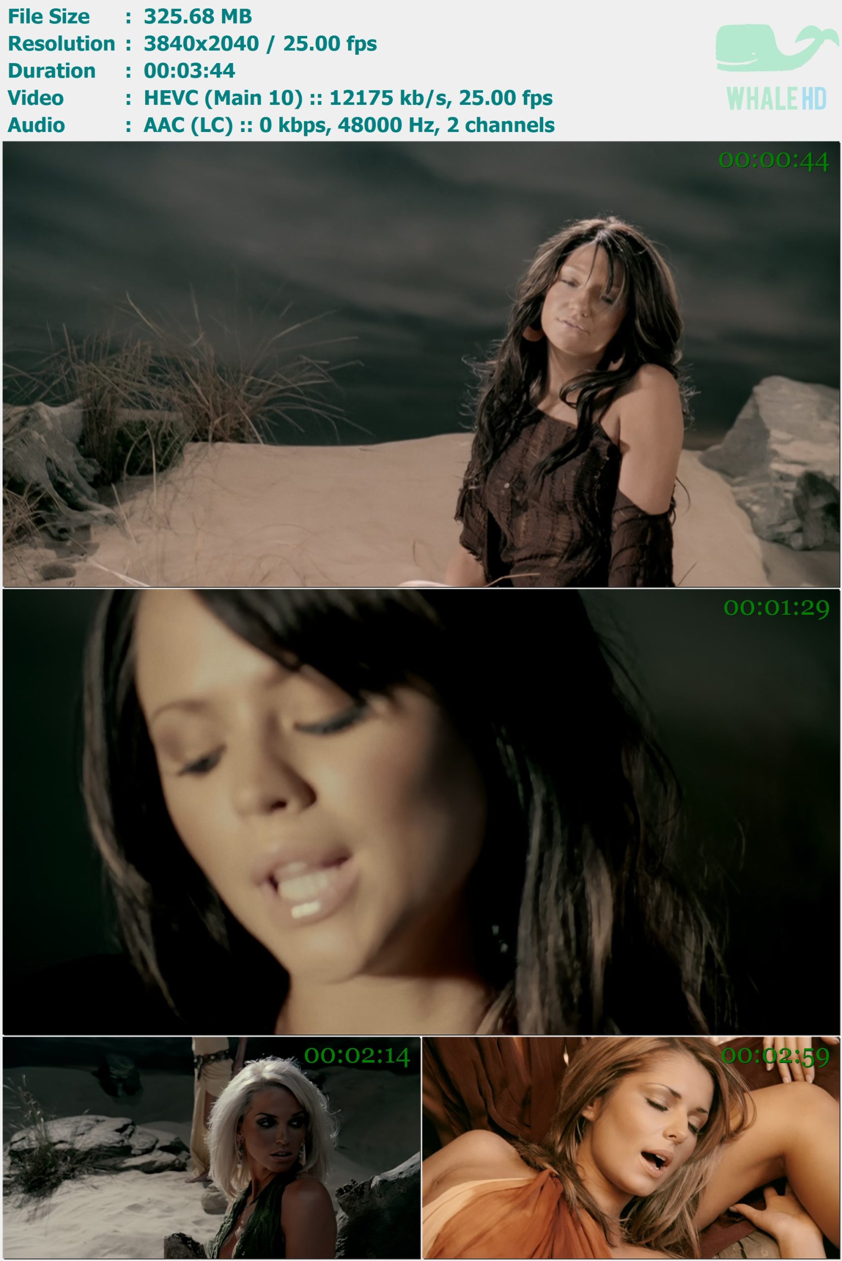 Girls Aloud - I'll Stand By You 2005 AM 2040p H265 - 325.68MB
