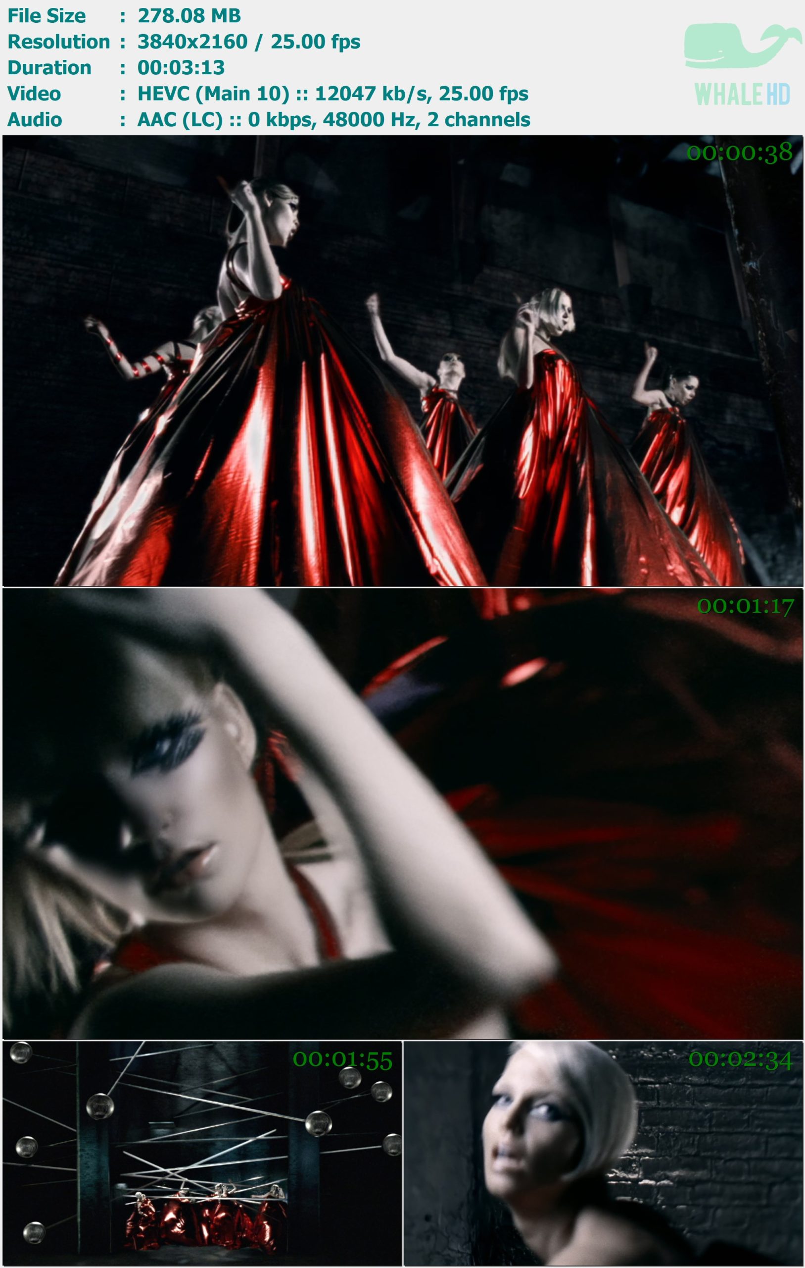 Girls Aloud - Sexy! No No No... 2007 AM 2160p H265 - 278.08MB