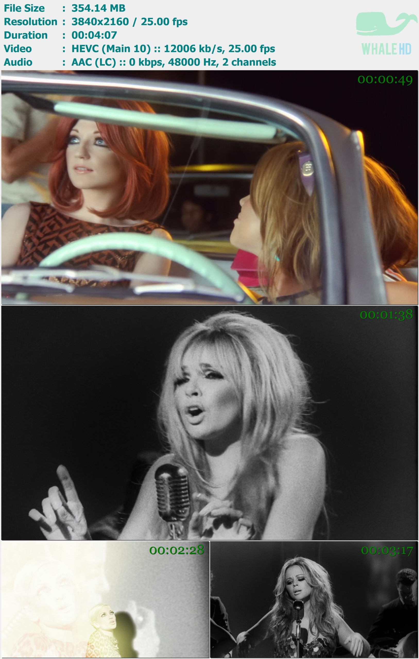 Girls Aloud - The Promise 2008 AM 2160p H265 - 354.14MB