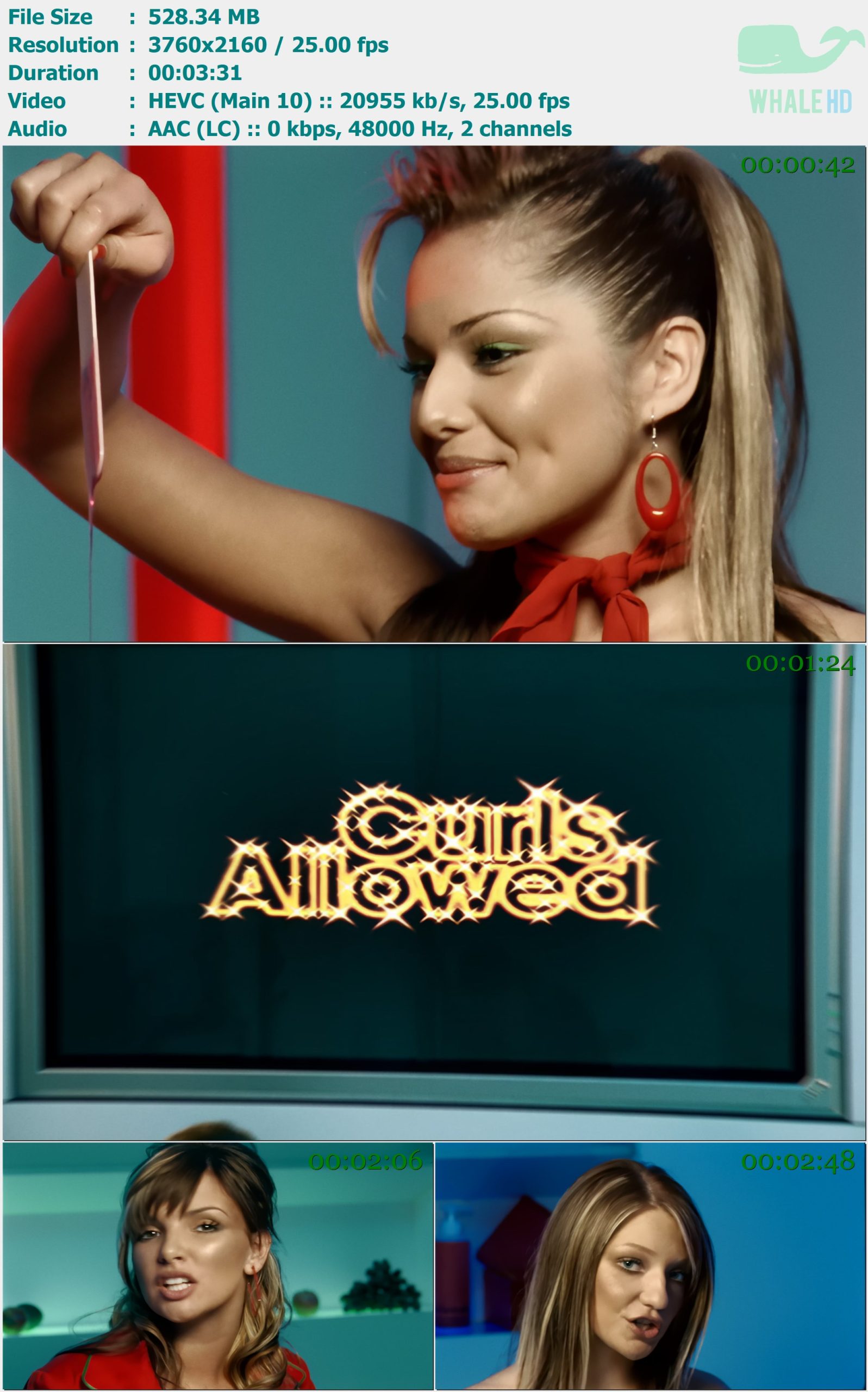 Girls Aloud - The Show 2005 AM 2160p H265 - 528.34MB