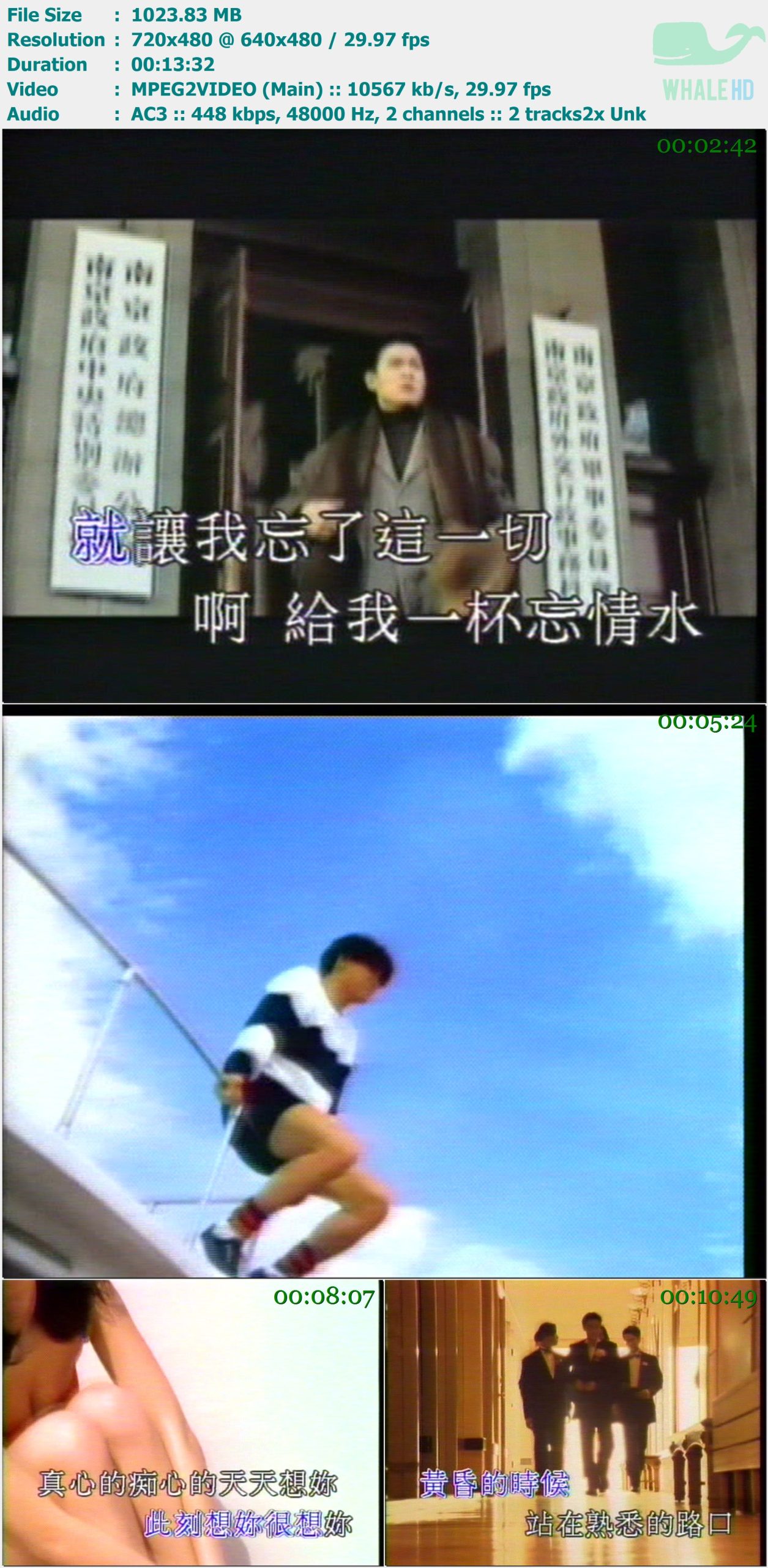 刘德华 - 忘情水 (卡拉OK) 1994 DVD 480i MPEG2 - 8.33GB