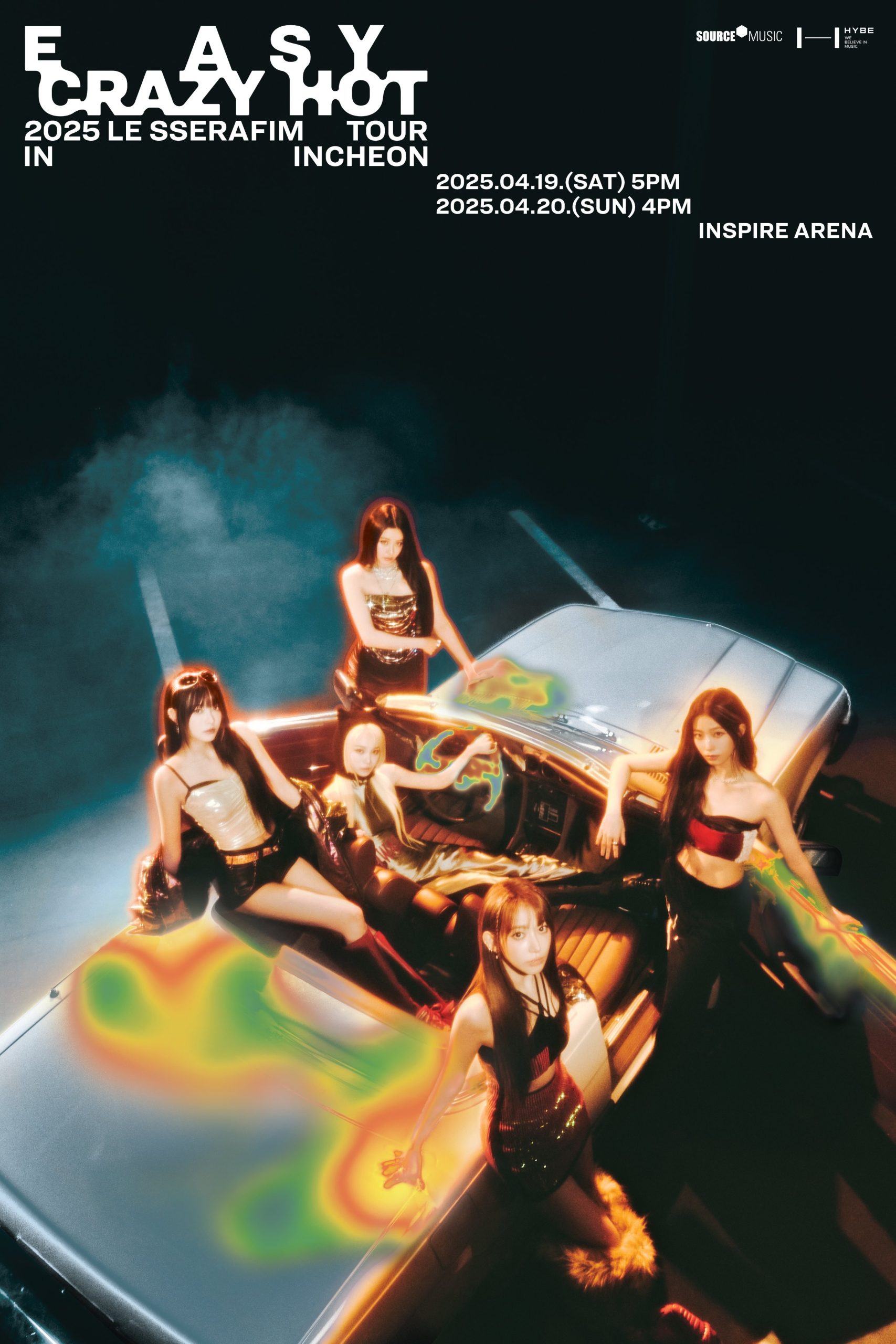 LE SSERAFIM 르세라핌 - 2025 LE SSERAFIM 르세라핌 TOUR EASY CRAZY HOT IN INCHEON (仁川广域) Day 1+Day2 2025 WEB-DL 1080p H264 - 17.93GB