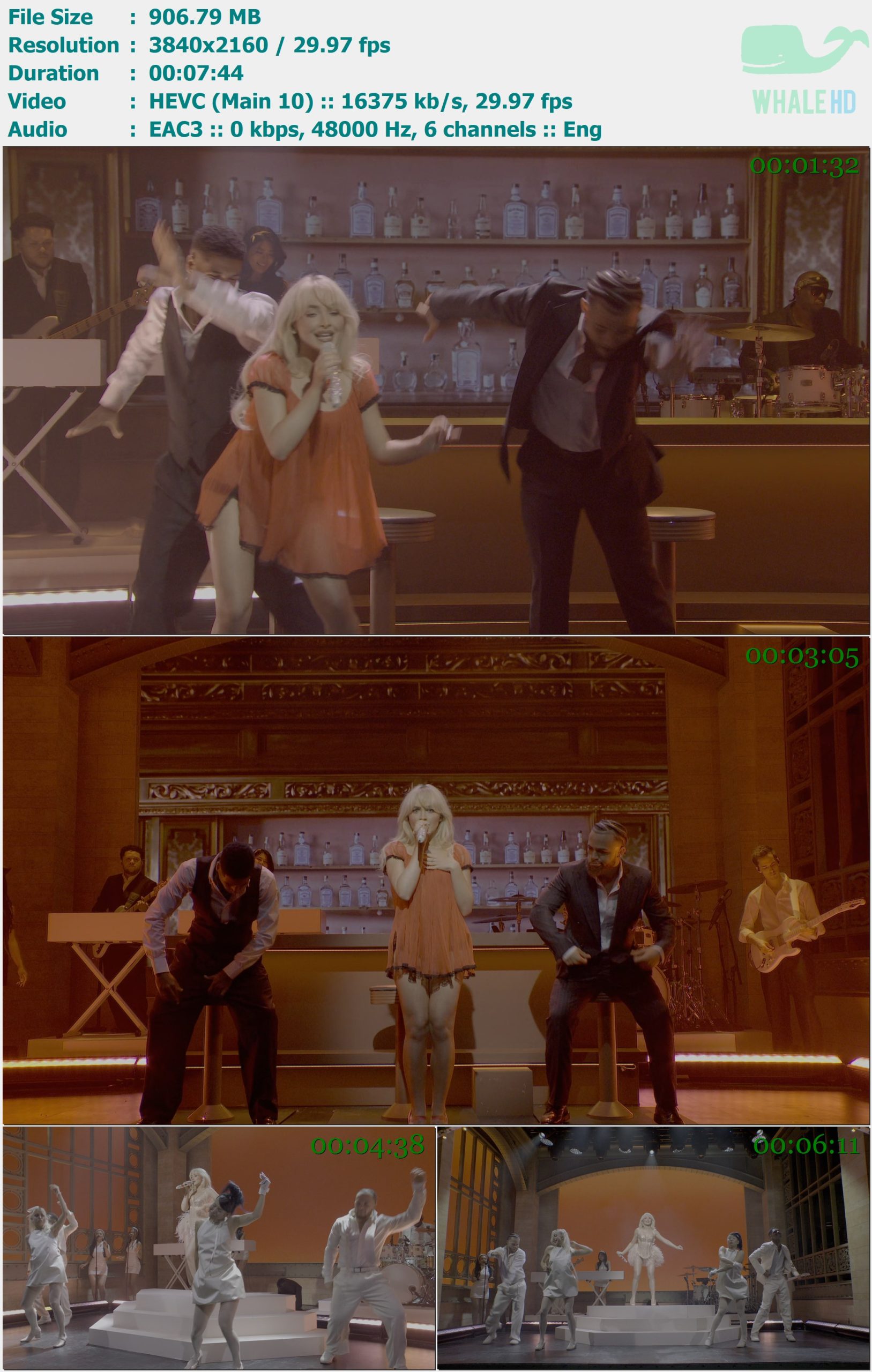 Sabrina Carpenter - Espresso + Feather (𝐒𝐚𝐭𝐮𝐫𝐝𝐚𝐲 𝐍𝐢𝐠𝐡𝐭 𝐋𝐢𝐯𝐞 S49E20 2025) WEB-DL 2160p HDR H265 - 906.79MB