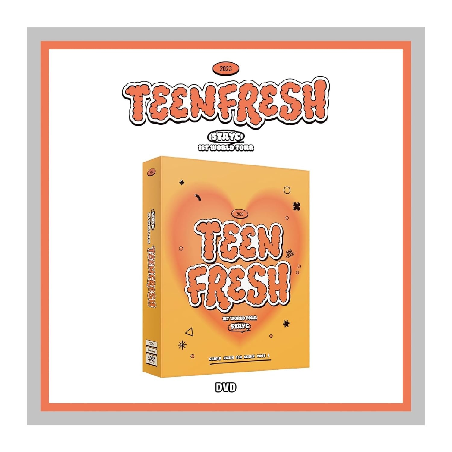 STAYC 1st World Tour TEENFRESH 2024 DVD 480i MPEG2 - 16.92GB