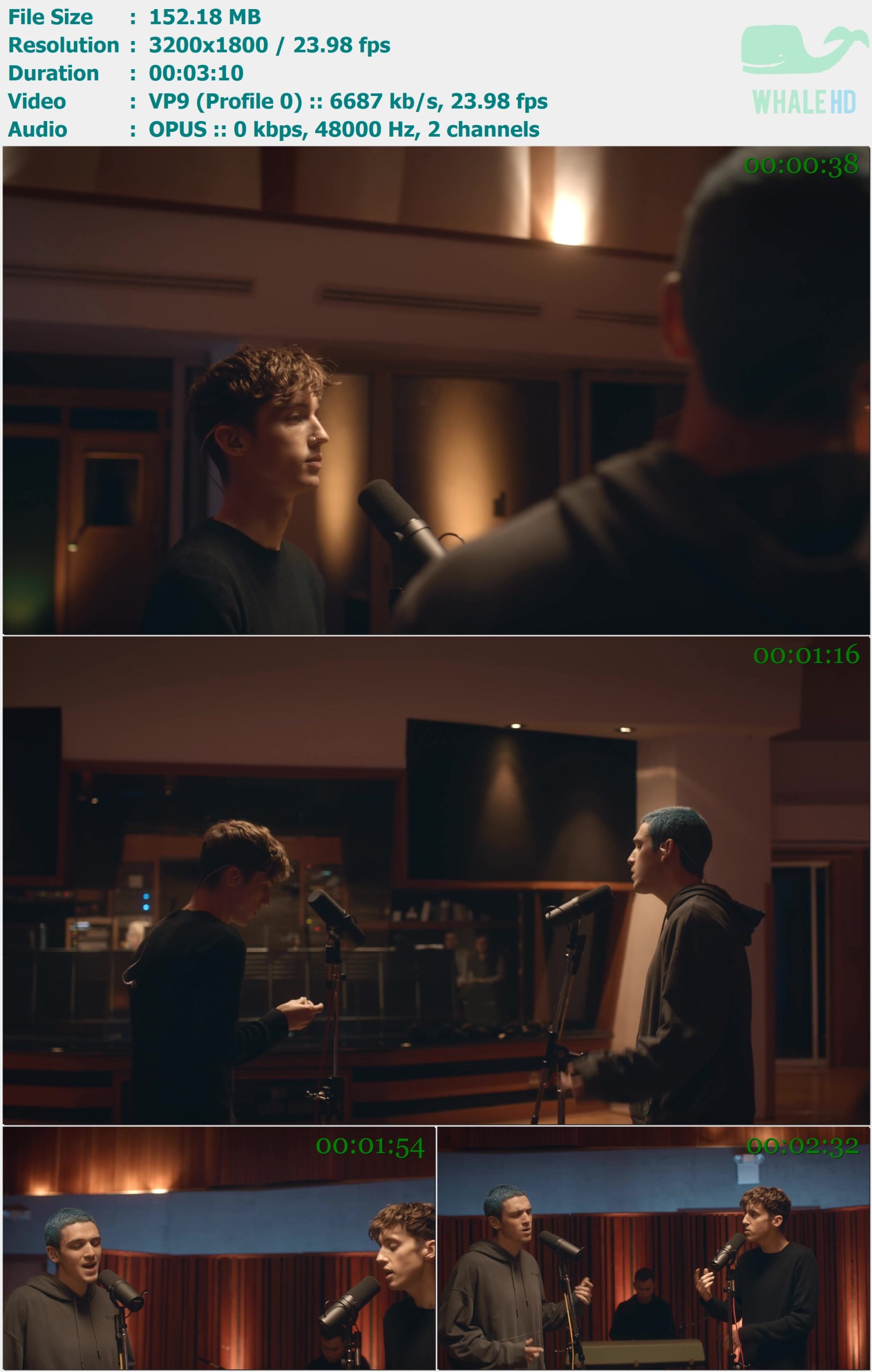 Lauv & Troye Sivan - i'm so tired...  (Stripped - Live in LA) 2019 YT 1800p VP9 - 152.18MB
