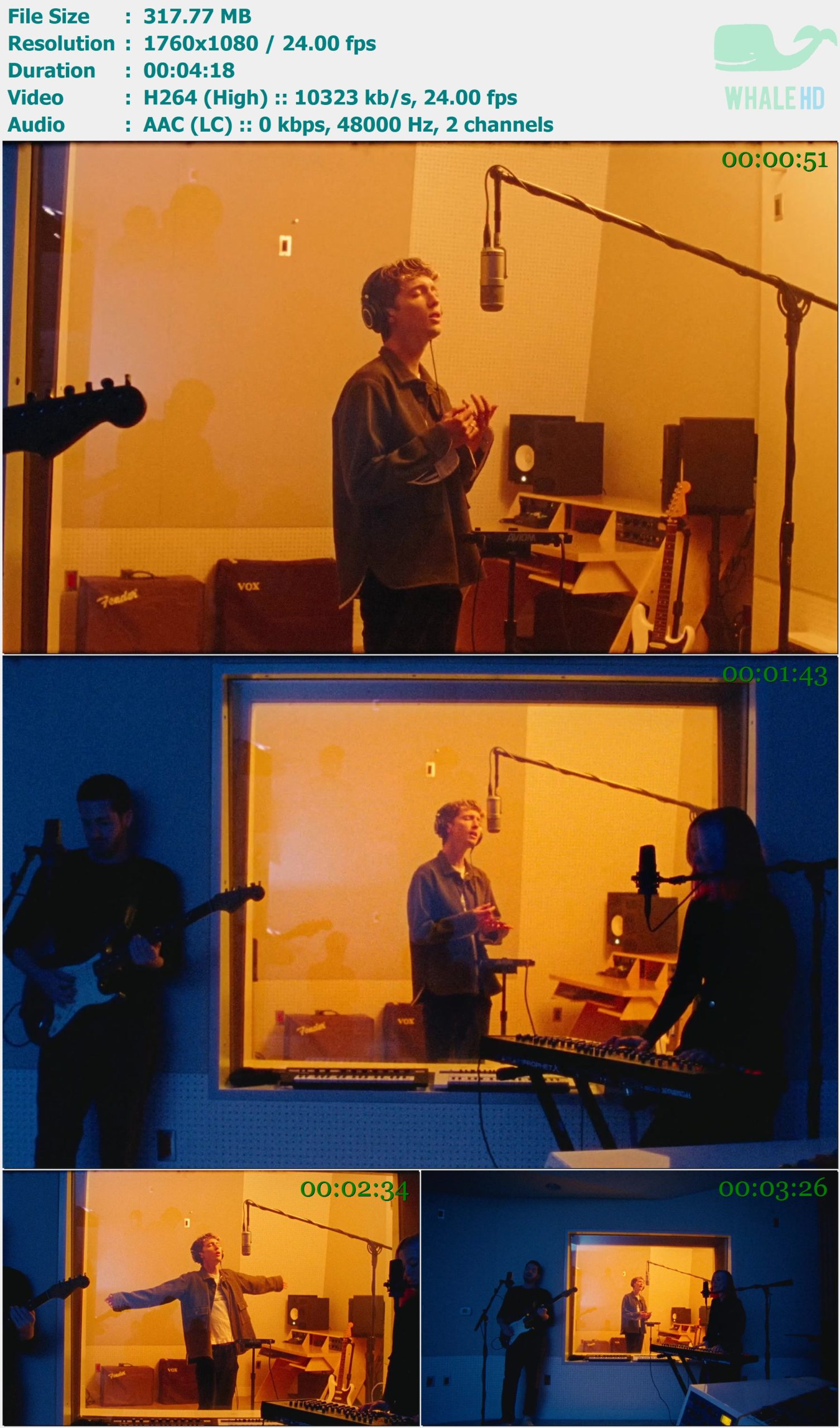 Troye Sivan - Angel Baby (Acoustic) 2021 AM 1080p H264 - 317.77MB