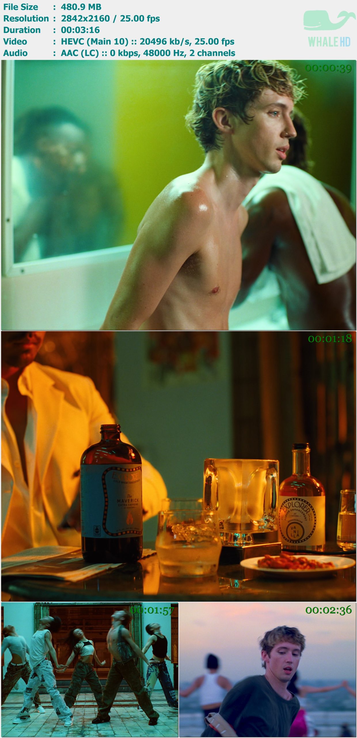 Troye Sivan - Got Me Started 2023 AM 2160p H265 - 480.90MB