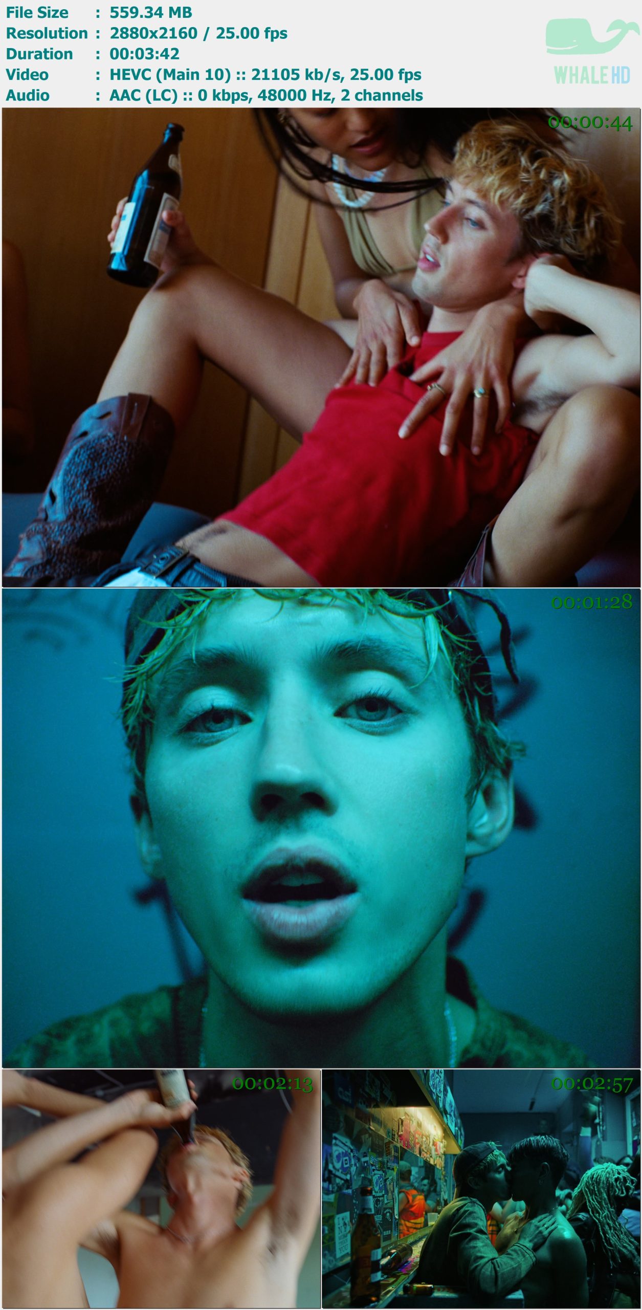 Troye Sivan - Rush 2023 AM 2160p H265 - 559.34MB