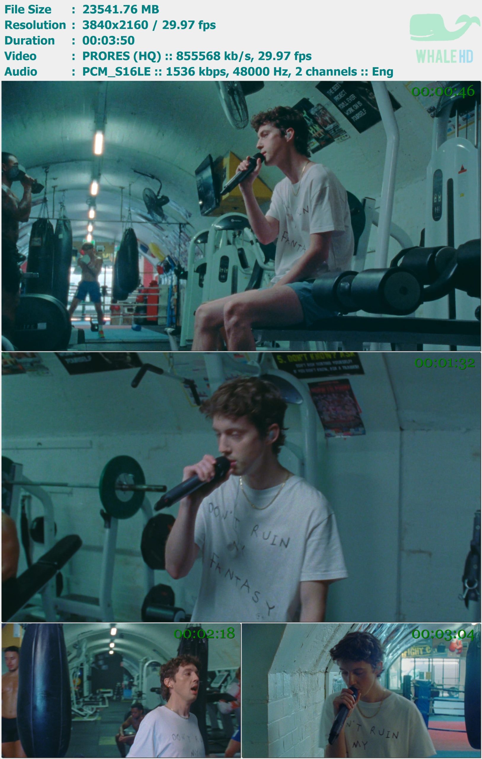 Troye Sivan - STUD (from In A Dream EP Live 2021) Master 2160p ProRes - 22.99GB