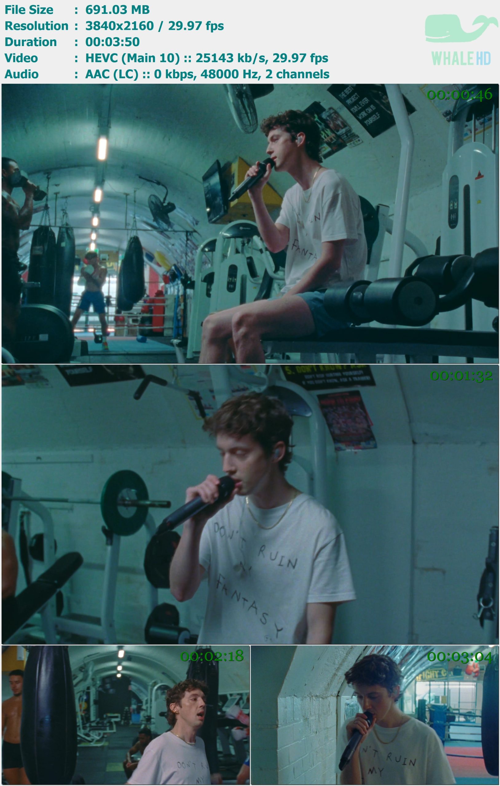 Troye Sivan - STUD (Live) 2021 AM 2160p H265 - 691.03MB
