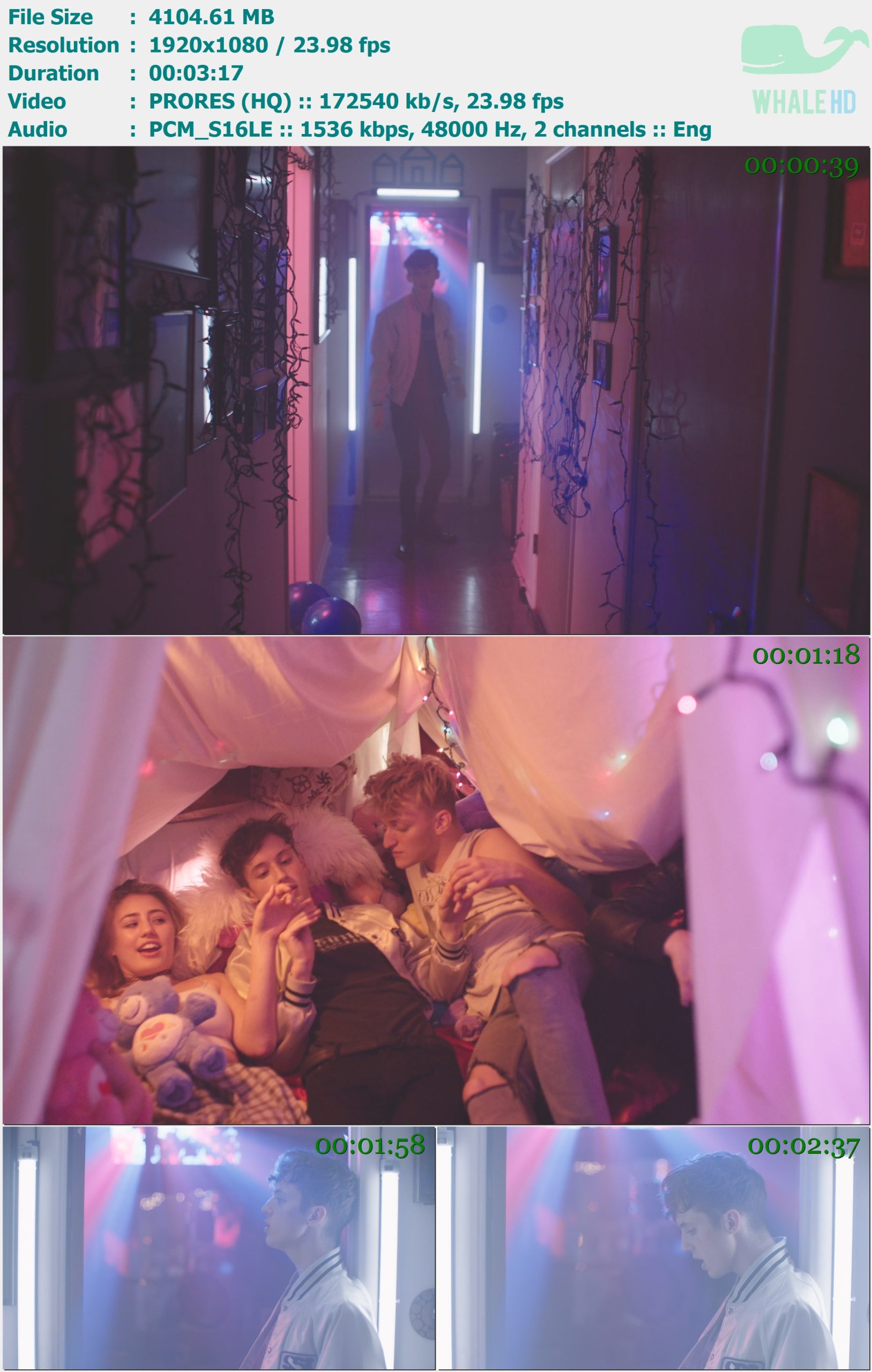 Troye Sivan - Youth 2016 Master 1080p ProRes - 4.01GB
