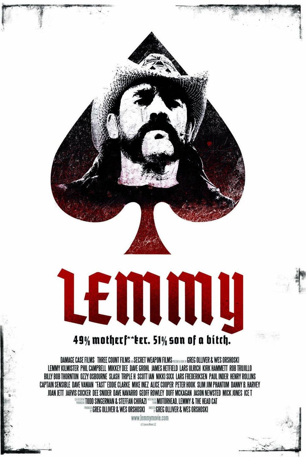 Lemmy: 49% MotherF*cker, 51% Son of a Bi*ch 2019 BD蓝光原盘 1080p H264 - 46.31GB