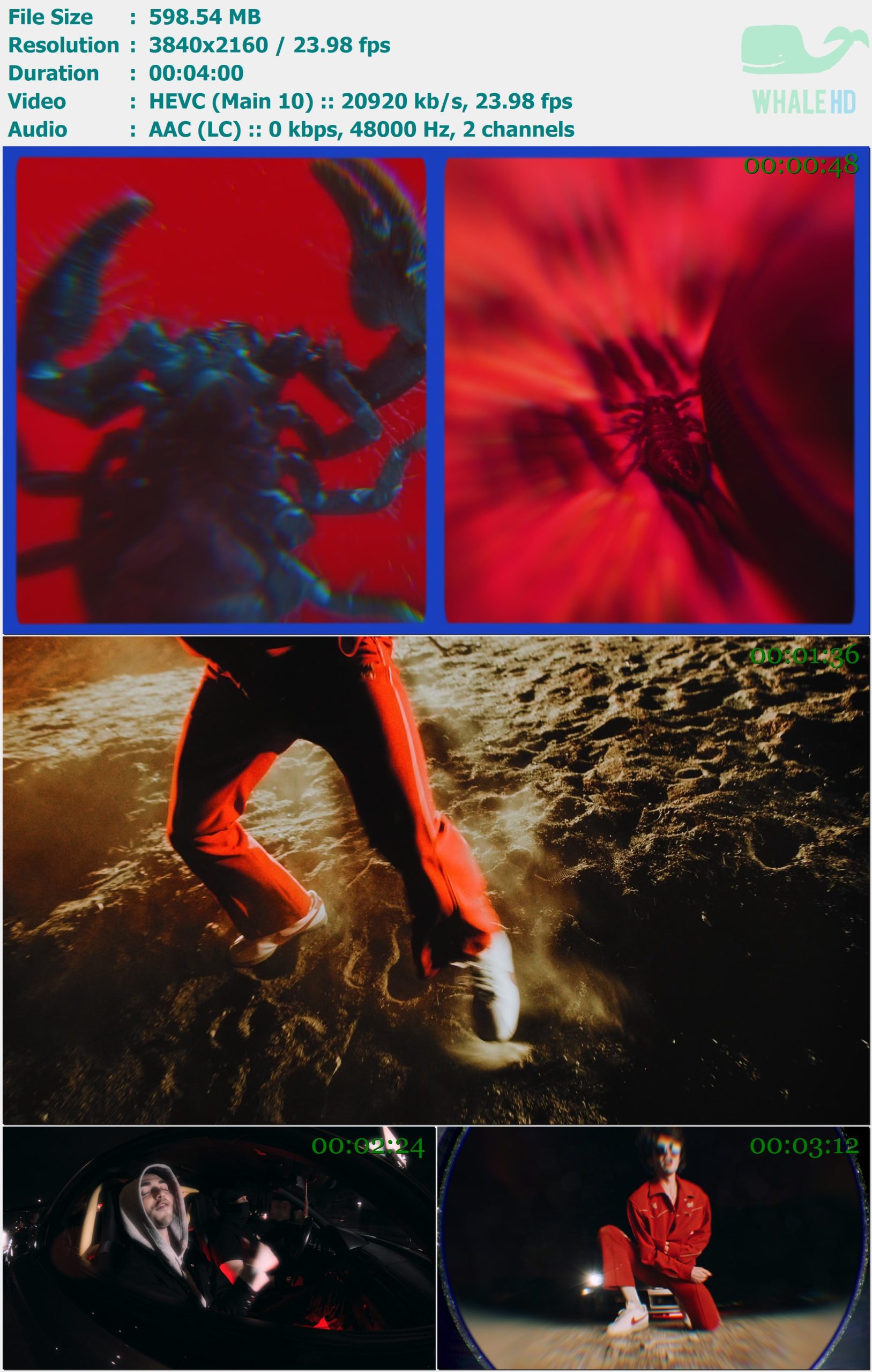 Greyson Chance - Hellboy 2021 AM 2160p H265 - 598.54MB