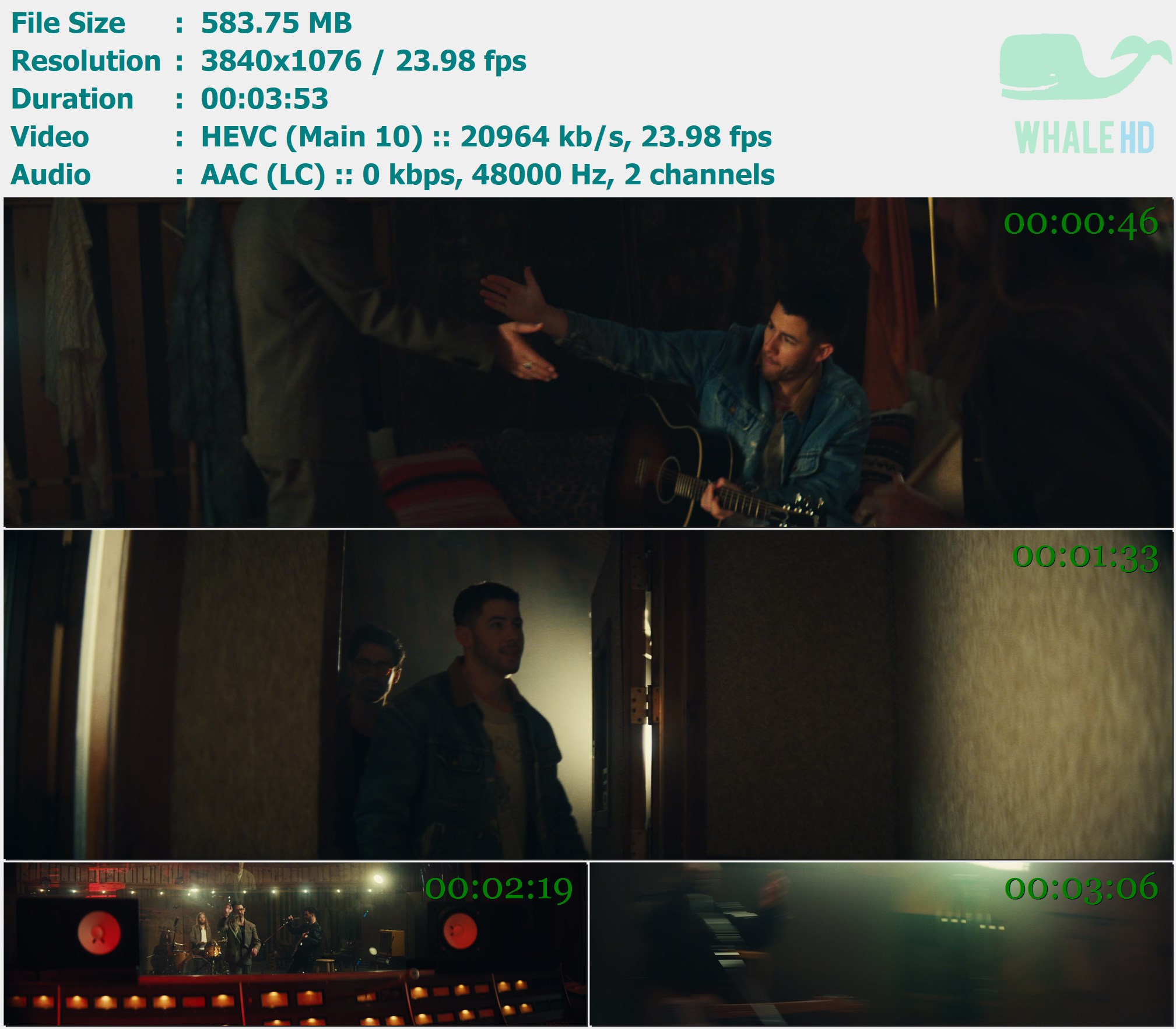 Jonas Brothers - Love Me To Heaven 2025 AM 1076p H265 - 583.75MB