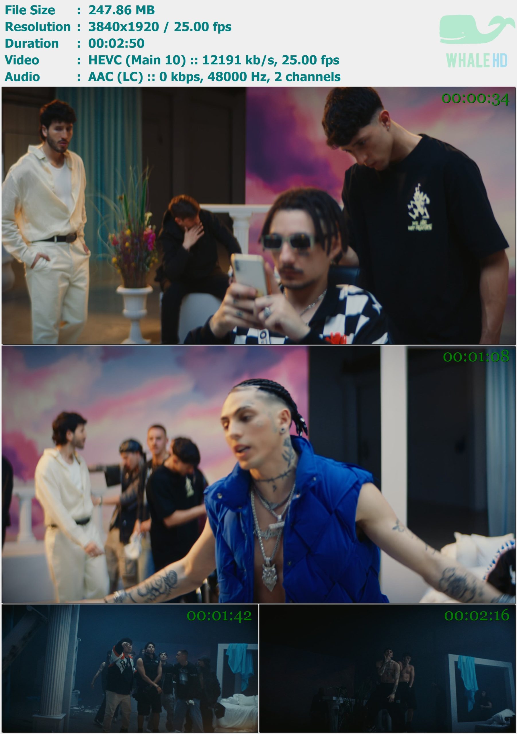 KHEA & Sebastián Yatra - TE VAS 2024 AM 1920p H265 - 247.86MB