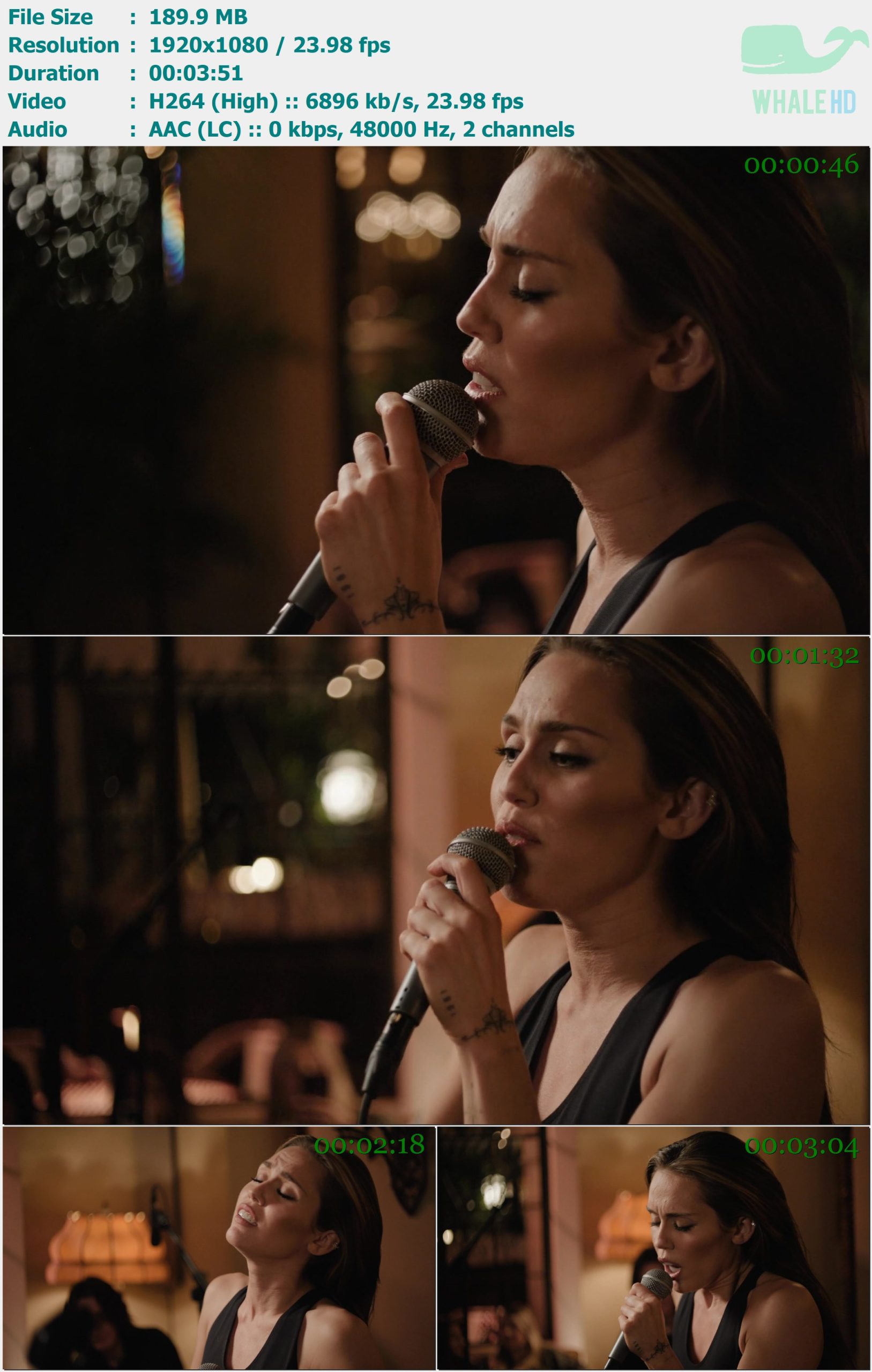 Miley Cyrus - End of the World (Live from Chateau Marmont) 2025 AM 1080p H264 - 189.90MB