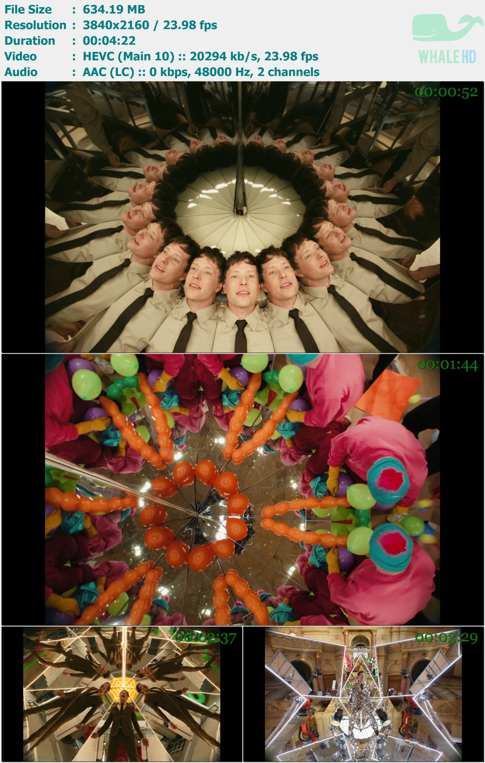 OK Go - Love 2025 AM 2160p H265 - 634.19MB