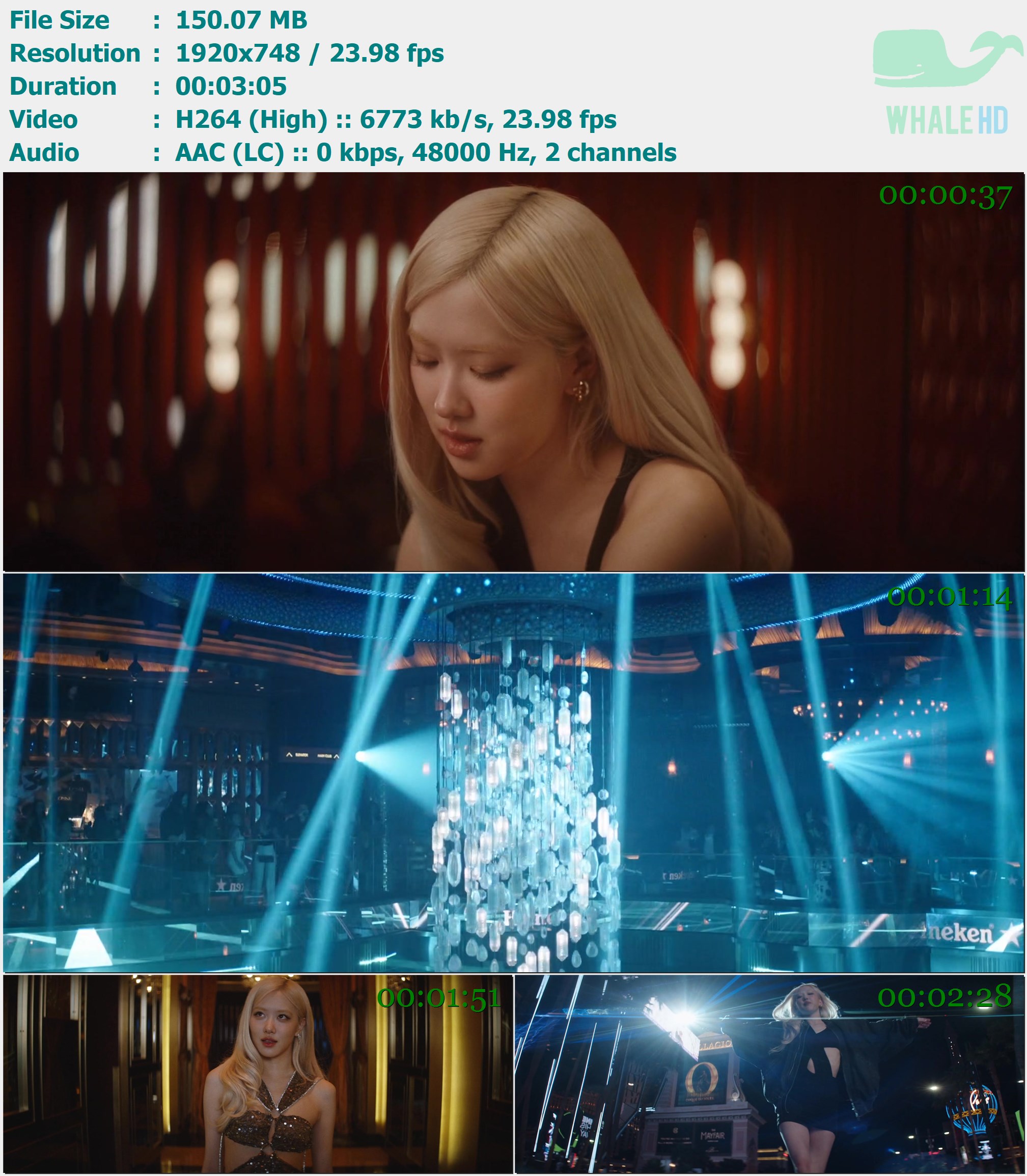 ROSÉ - Messy (From F1® The Movie) 2025 AM 748p H264 - 150.07MB