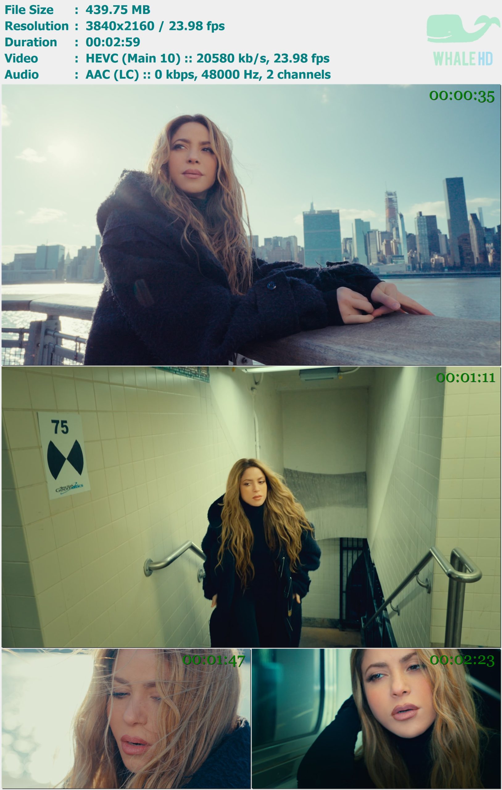 Shakira - Última 2025 AM 2160p H265 - 439.75MB
