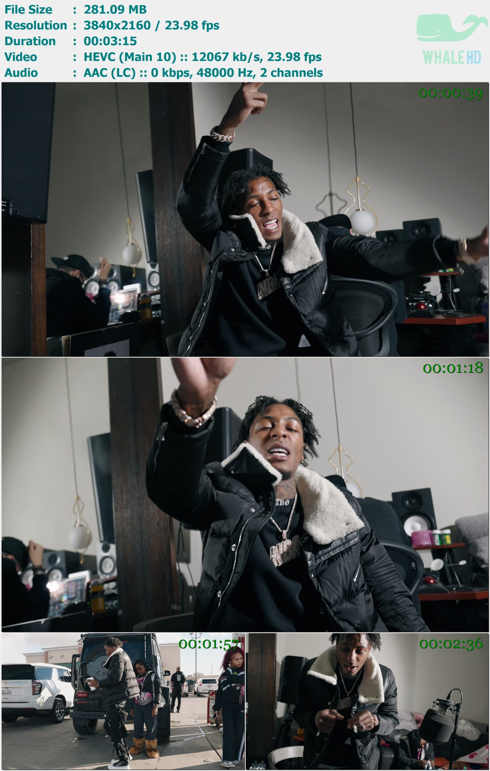 YoungBoy Never Broke Again - 5 Night 2025 AM 2160p H265 - 281.09MB