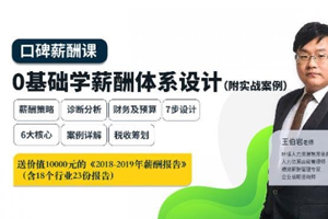 《0基础学薪酬体系设计》百度云网盘 - MP3/PDF/3.81GB