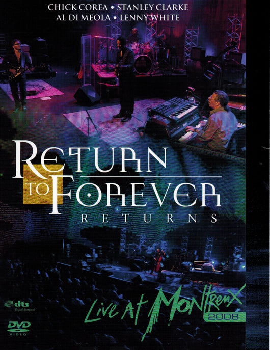 Chick Corea, Stanley Clarke, AL Di Meola, Lenny White - Return To Forever: Returns (Live At Montreux) 2008 BD蓝光原盘 1080i H264 - 37.24GB