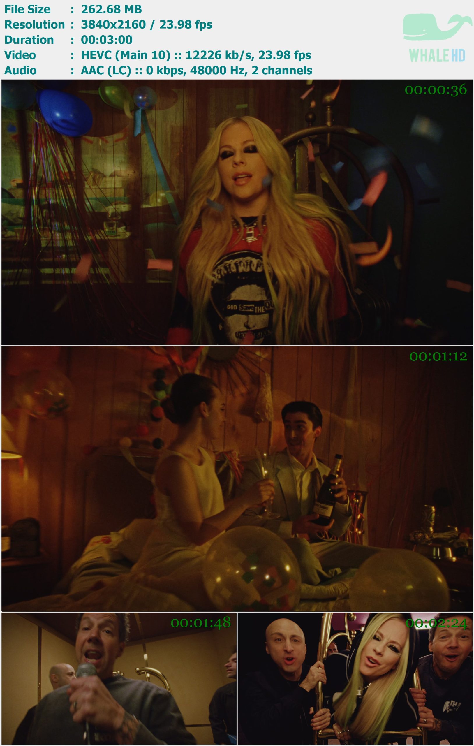 Avril Lavigne 艾薇儿 feat. Simple Plan - Young & Dumb 2025 AM 2160p H265 - 262.68MB