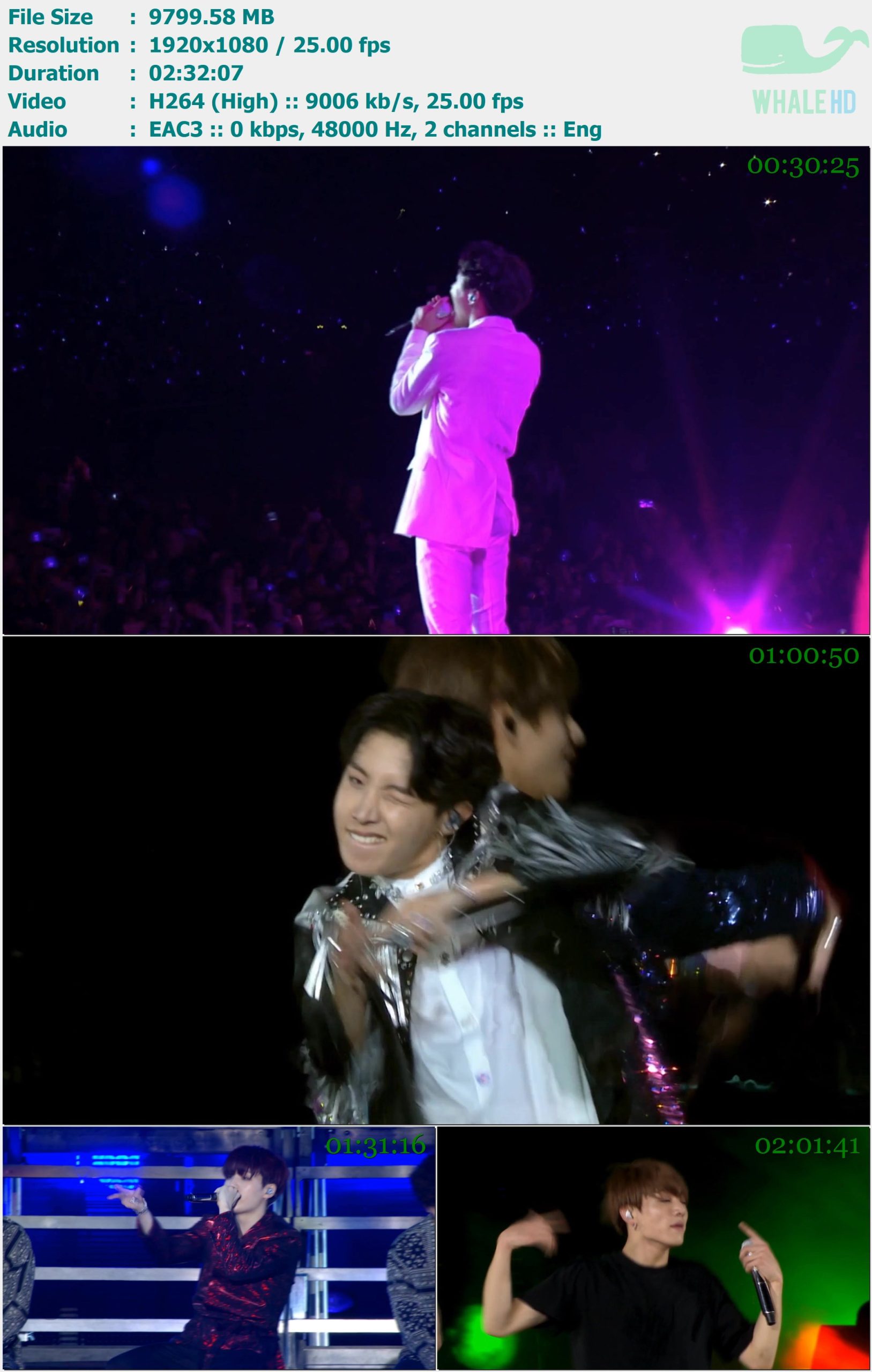 防弹少年团 BTS - World Tour 'Love Yourself' - New York 2019 WEB-DL 1080p H264 - 9.57GB