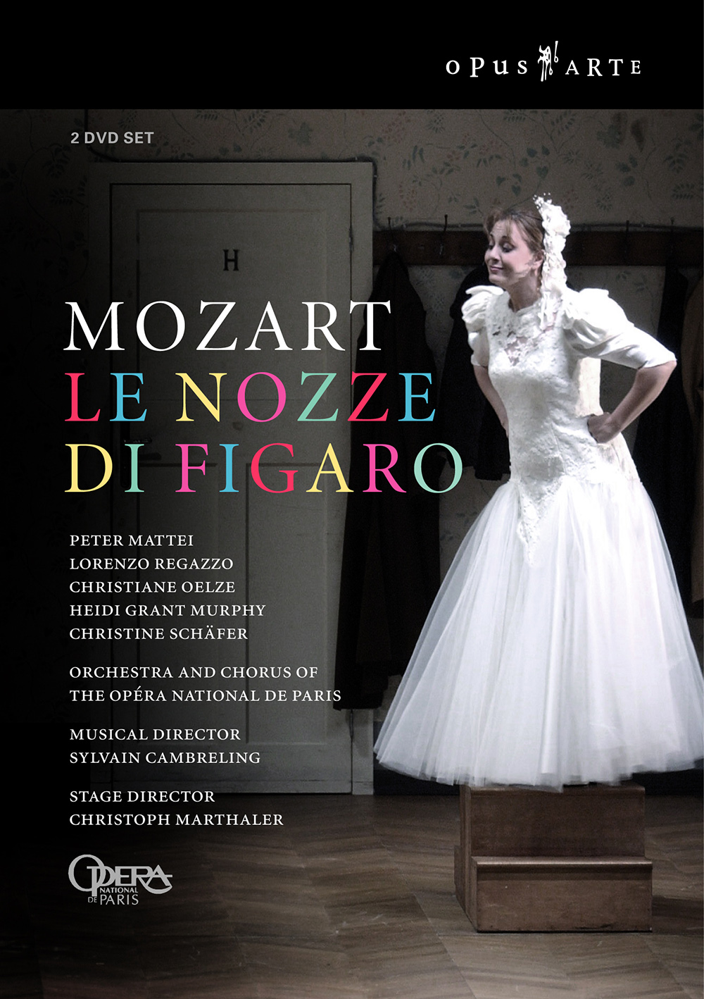 莫扎特歌剧《费加罗的婚礼》Mozart - Le nozze di Figaro (Mattei, Regazzo, Oelze) (Sylvain Cambreling, Opera national de Paris) 2006 DVD 480i MPEG2 - 13.55GB