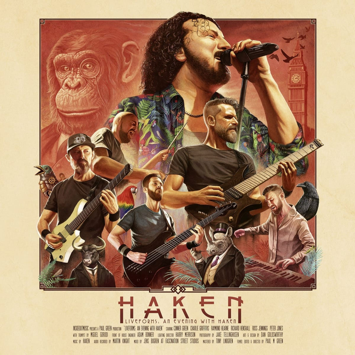 Haken - Liveforms An Evening With Haken (Live in London 2024) 2025 BD蓝光原盘+CD 1080p H264 - 43.66GB