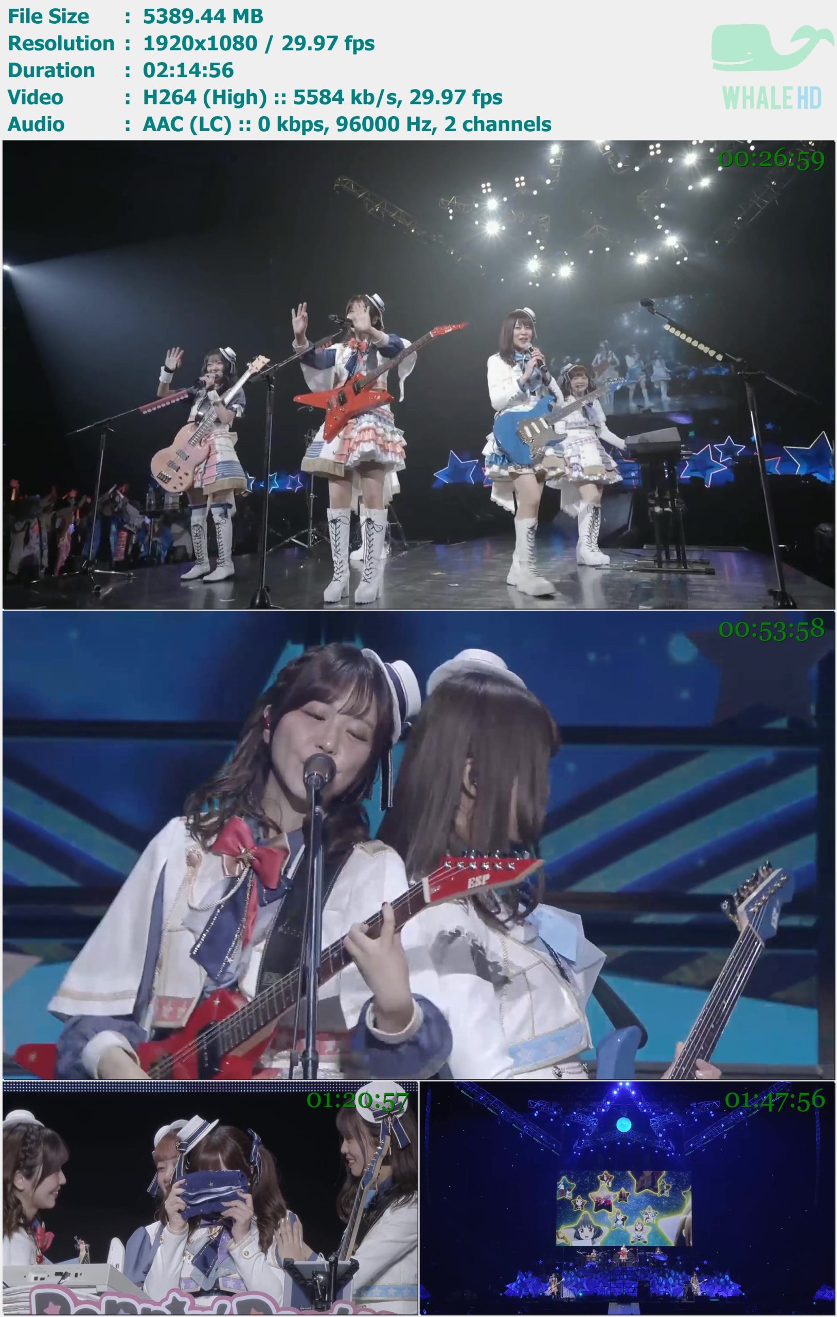 BanG Dream! Poppin'Party 10th Anniversary LIVE「ホシノコドウ」 2025 WEB-DL 1080p H264 - 5.26GB