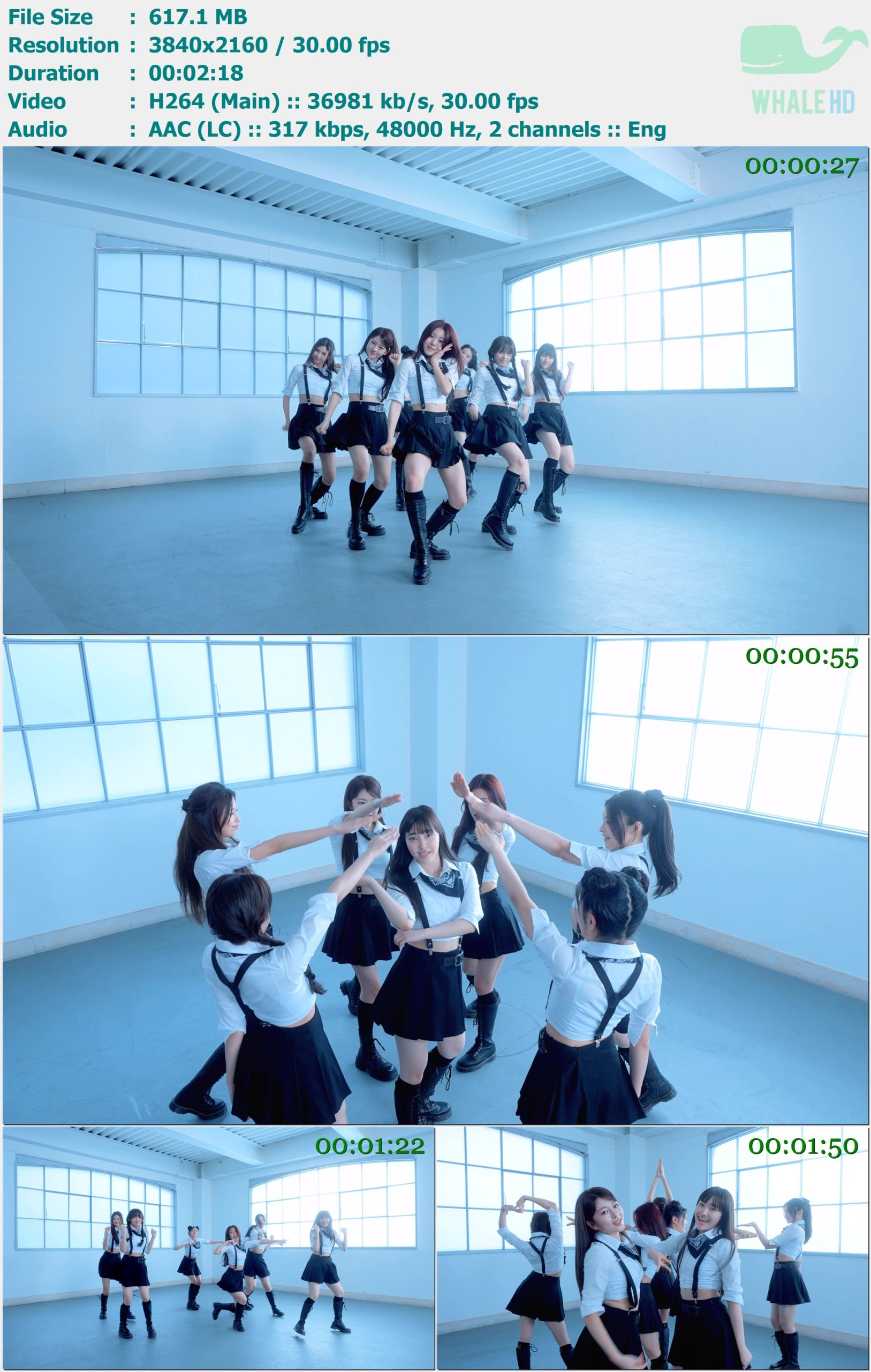 AtHeart - Good Girl (AtHeart) (Performance Video) 2025 Bugs! 2160p H264 - 617.10MB