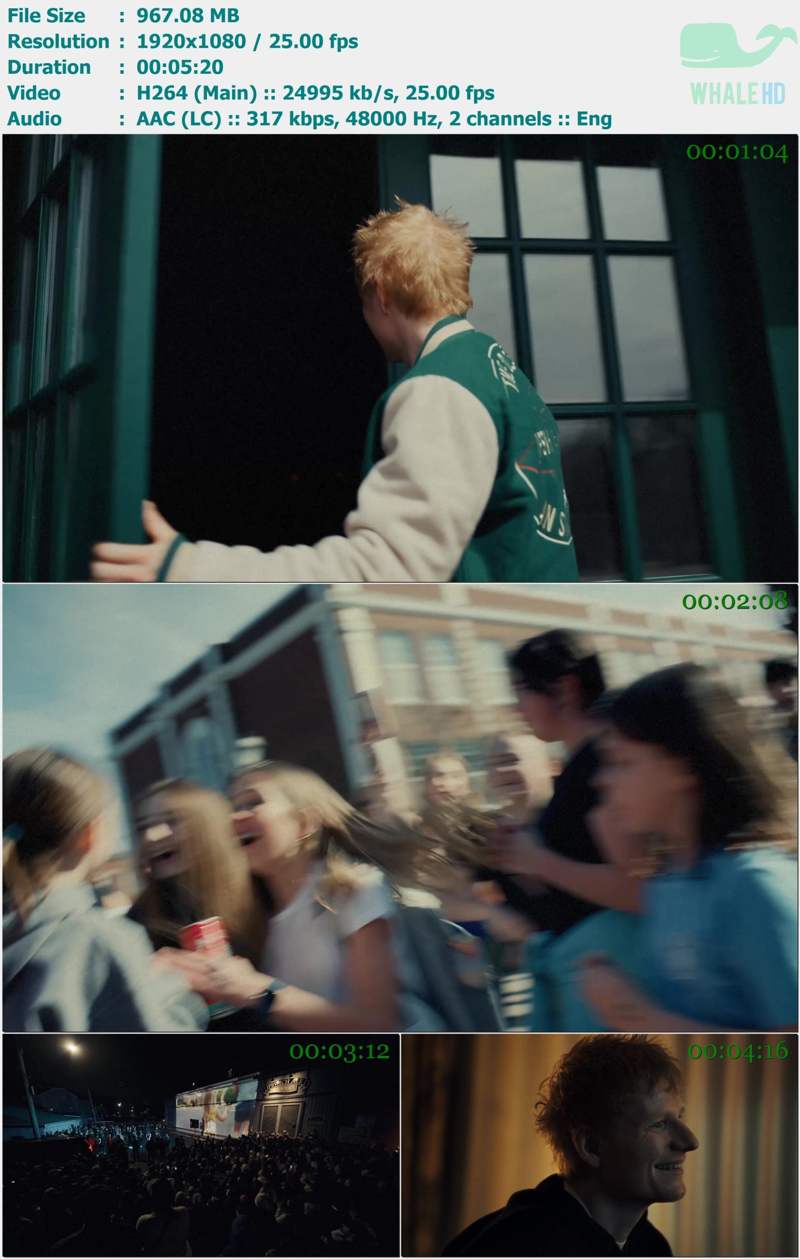 Ed Sheeran - Old Phone 2025 MasterRip 1080p H264 - 967.08MB