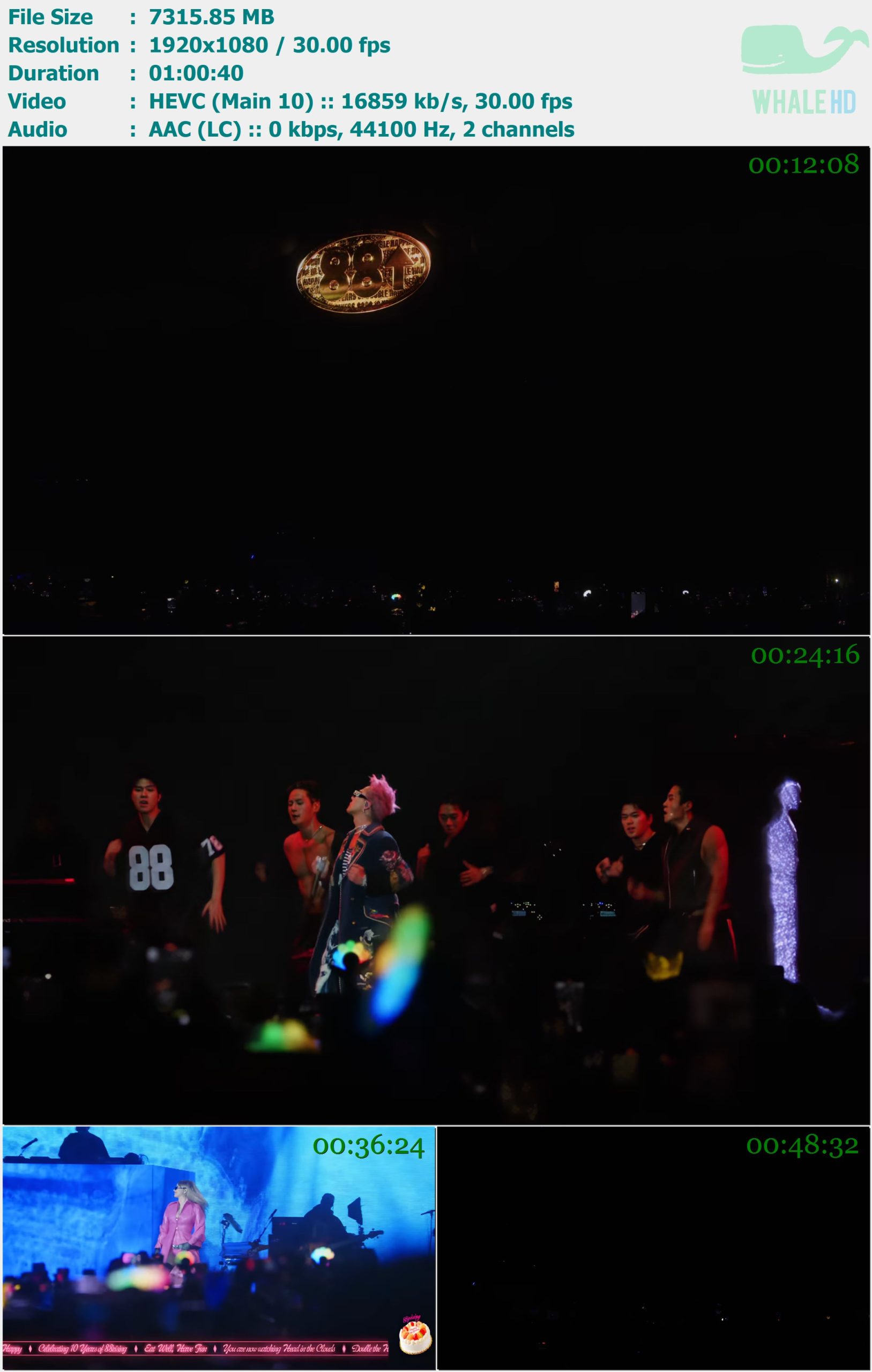 权志龙 G-Dragon - Head In The Clouds Los Angeles 2025 WEBRip 1080p H265 - 7.14GB