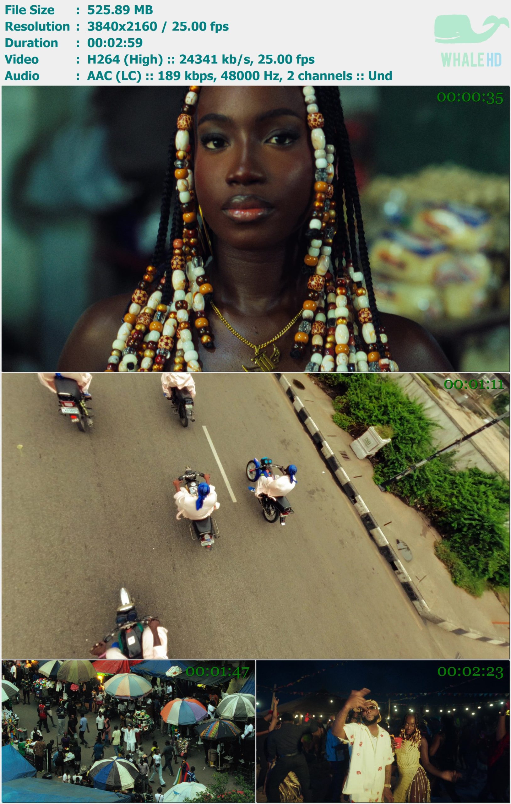 Davido feat. YG Marley - Awuke 2025 MasterRip 2160p H264 - 525.89MB