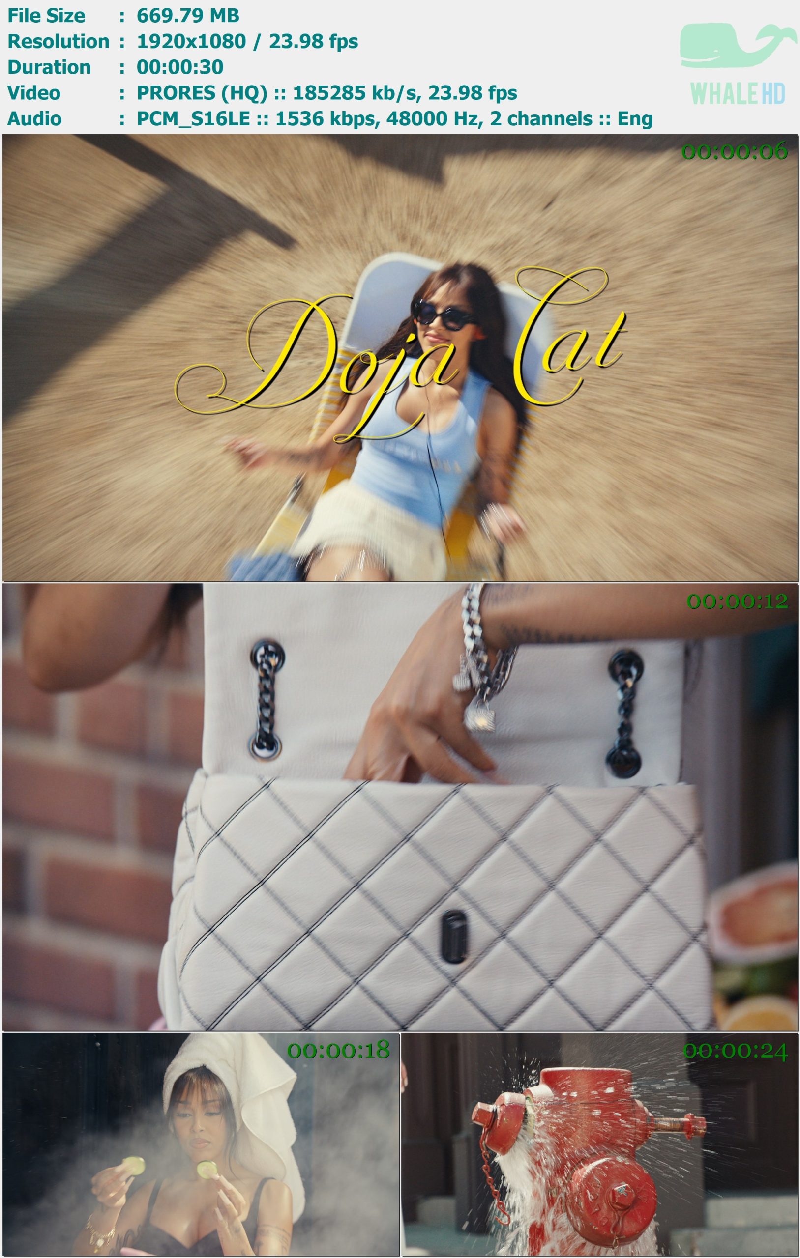 Doja Cat - Marc Jacobs “Staycation” 2025 Master 1080p ProRes - 669.79MB