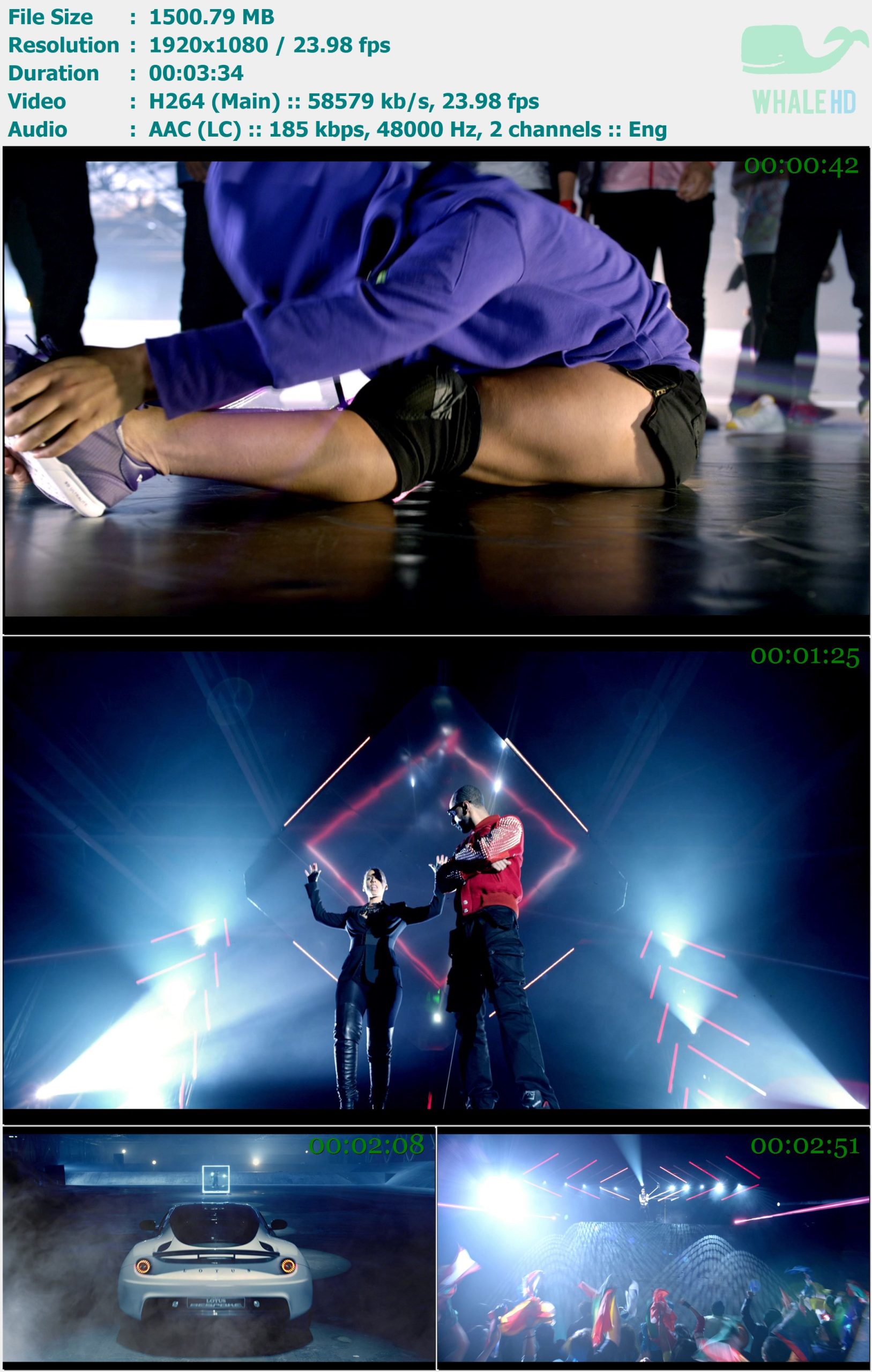 Swizz Beatz feat. Alicia Keys - International Party 2011 MasterRip 1080p H264 - 1.47GB