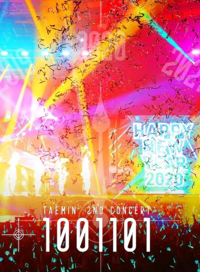 泰民 TAEMIN - 2nd Concert 'T1001101' in Japan 2019-2020 Countdown Live 2020 BD蓝光原盘 1080i H264 - 42.30GB