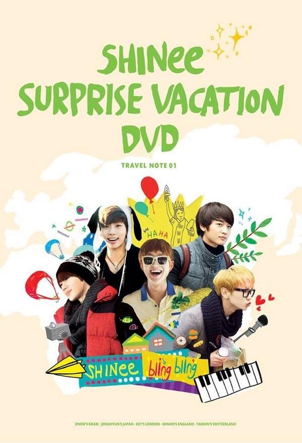 SHINee SURPRISE VACATION [2014.03.04] DVD 480i MPEG2 - 20.23GB