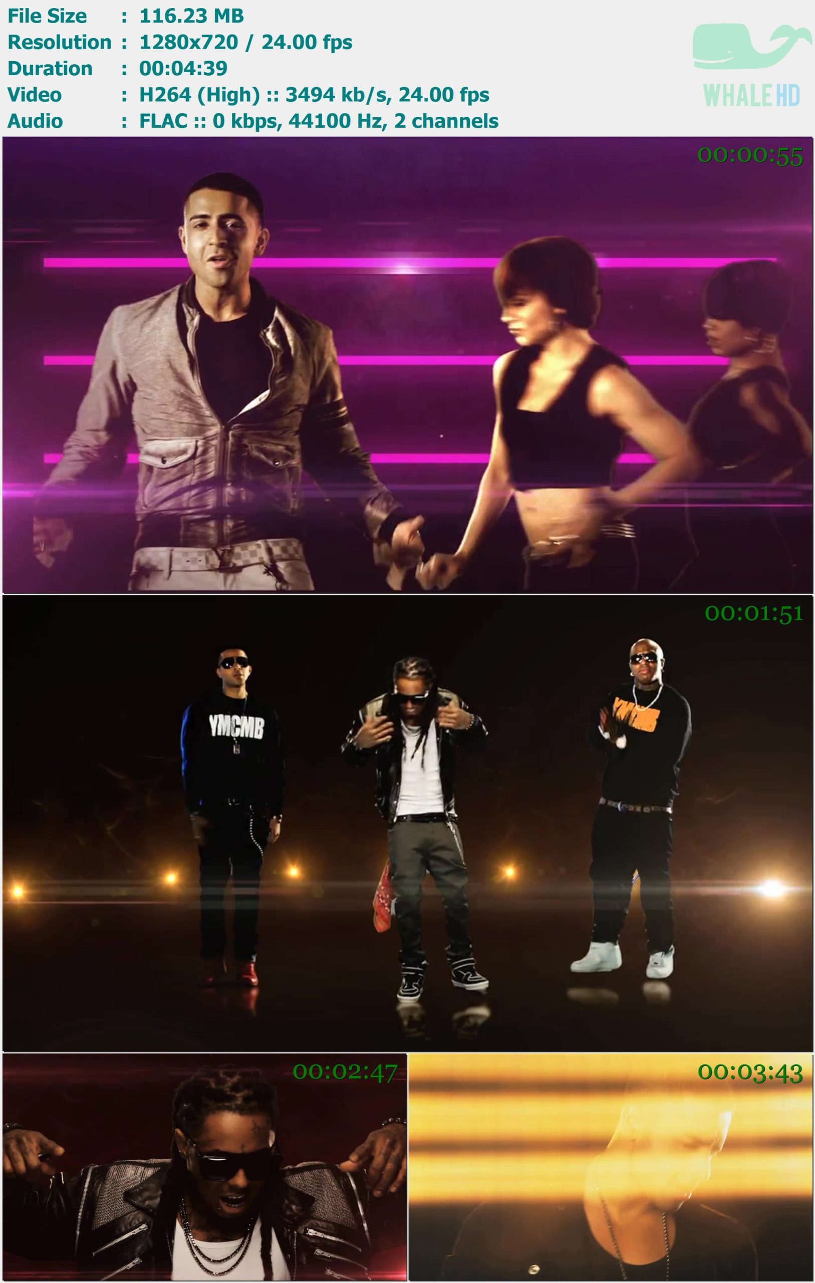 Jay Sean feat. Lil Wayne - Hit The Lights 2011 WEB-DL 720p H264 - 116.23MB