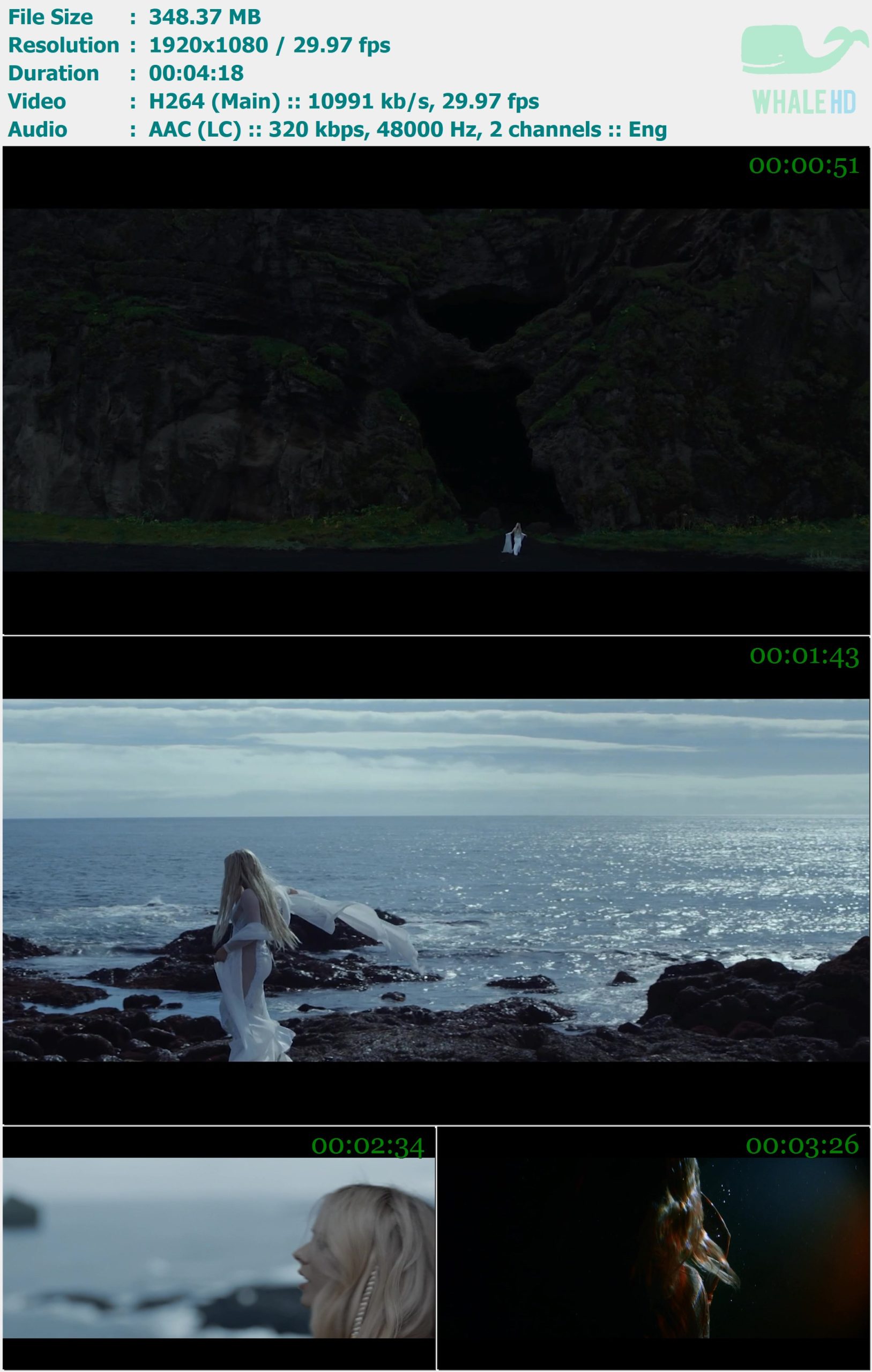 Avril Lavigne 艾薇儿 - Head Above Water 2019 Tower Records Music WEB-DL 1080p H264 - 348.37MB