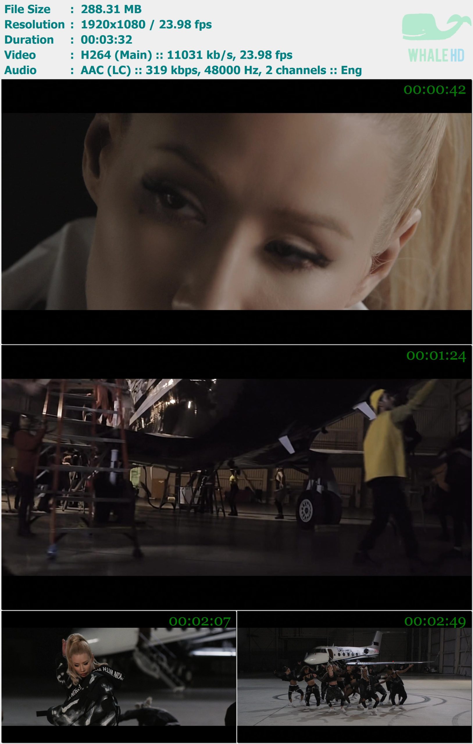 Iggy Azalea - Team 2016 Tower Records Music WEB-DL 1080p H264 - 288.31MB